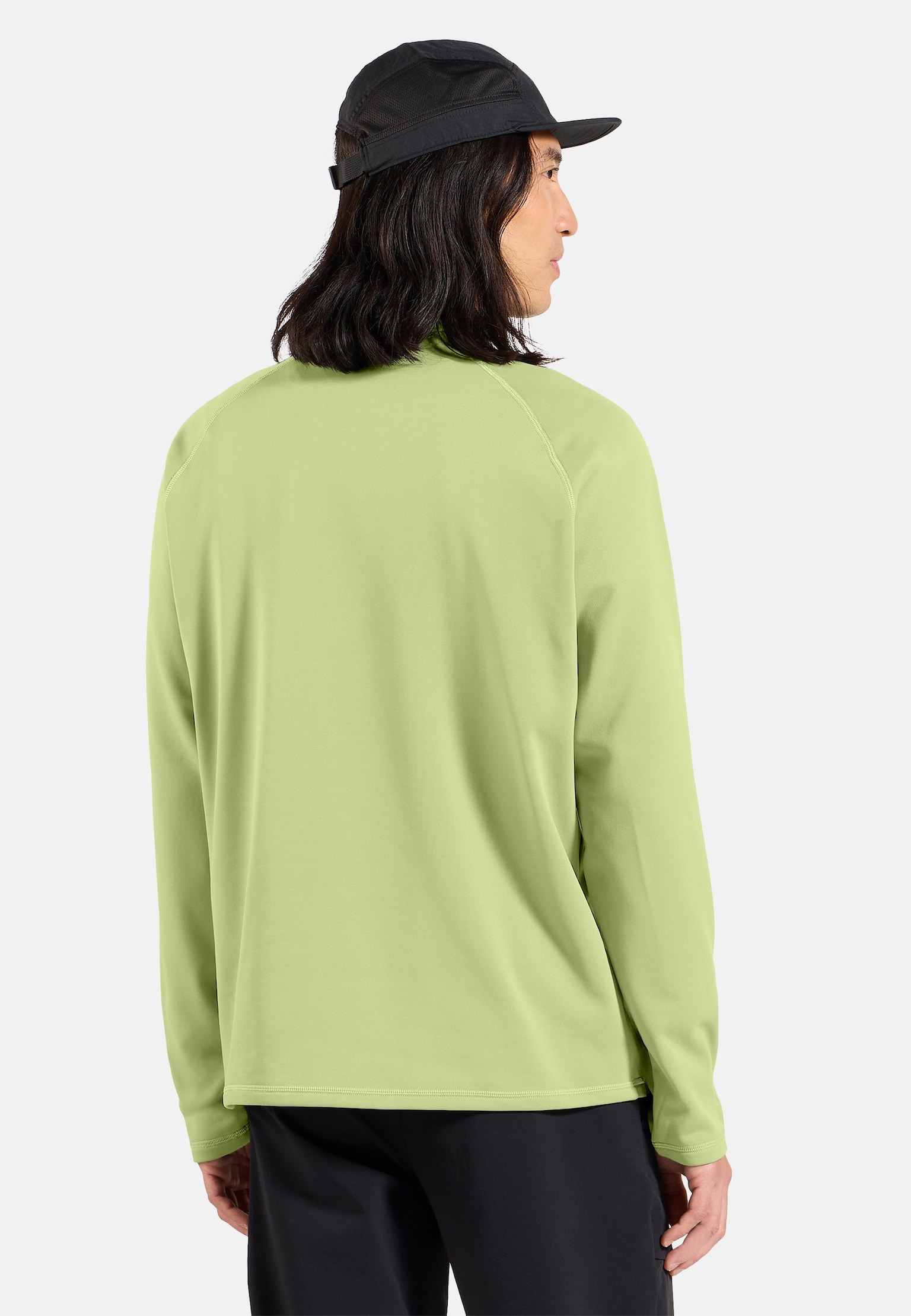 The Besso long sleeve half-zip mid layer