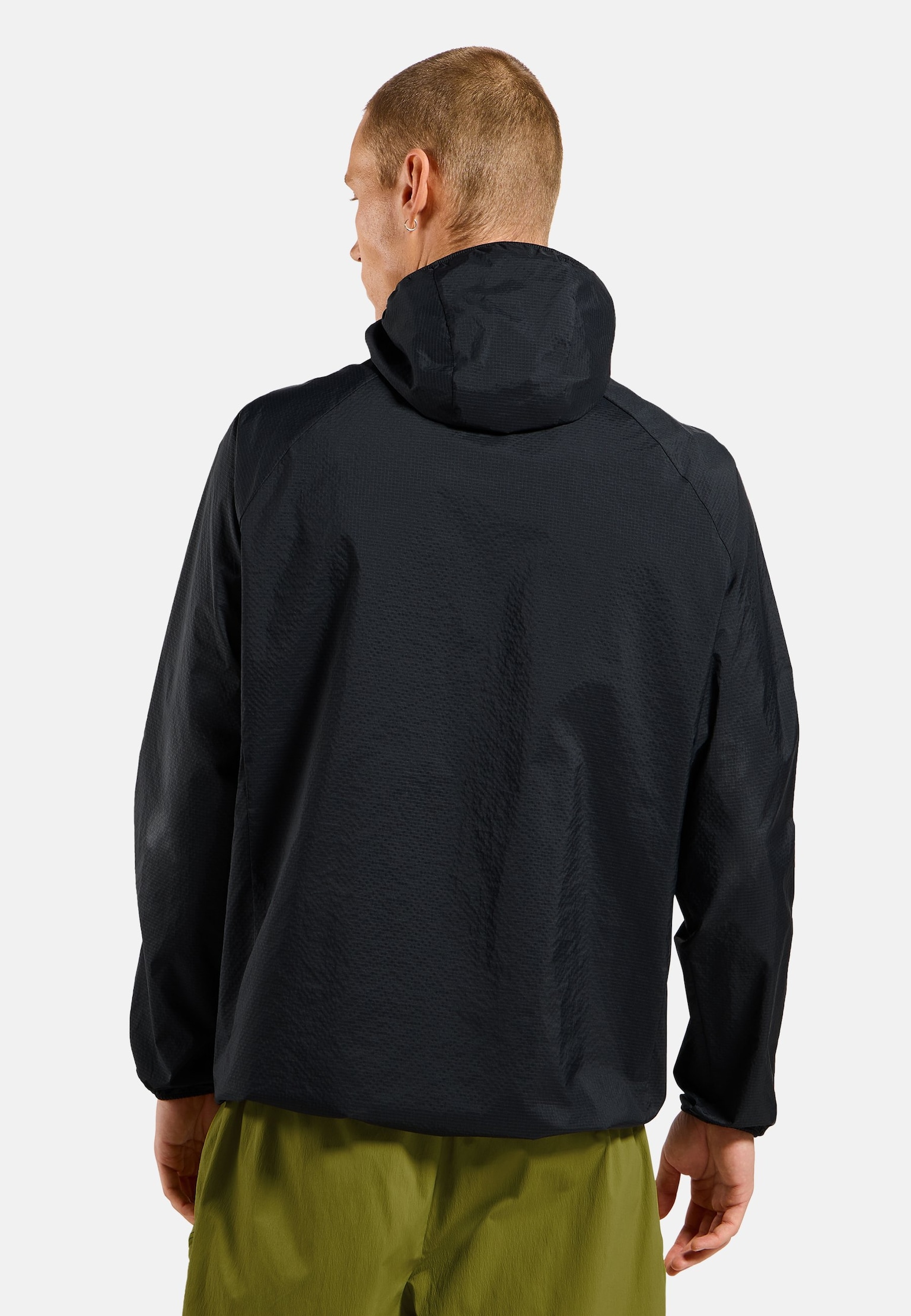 Veste à capuche coupe-vent Essentials