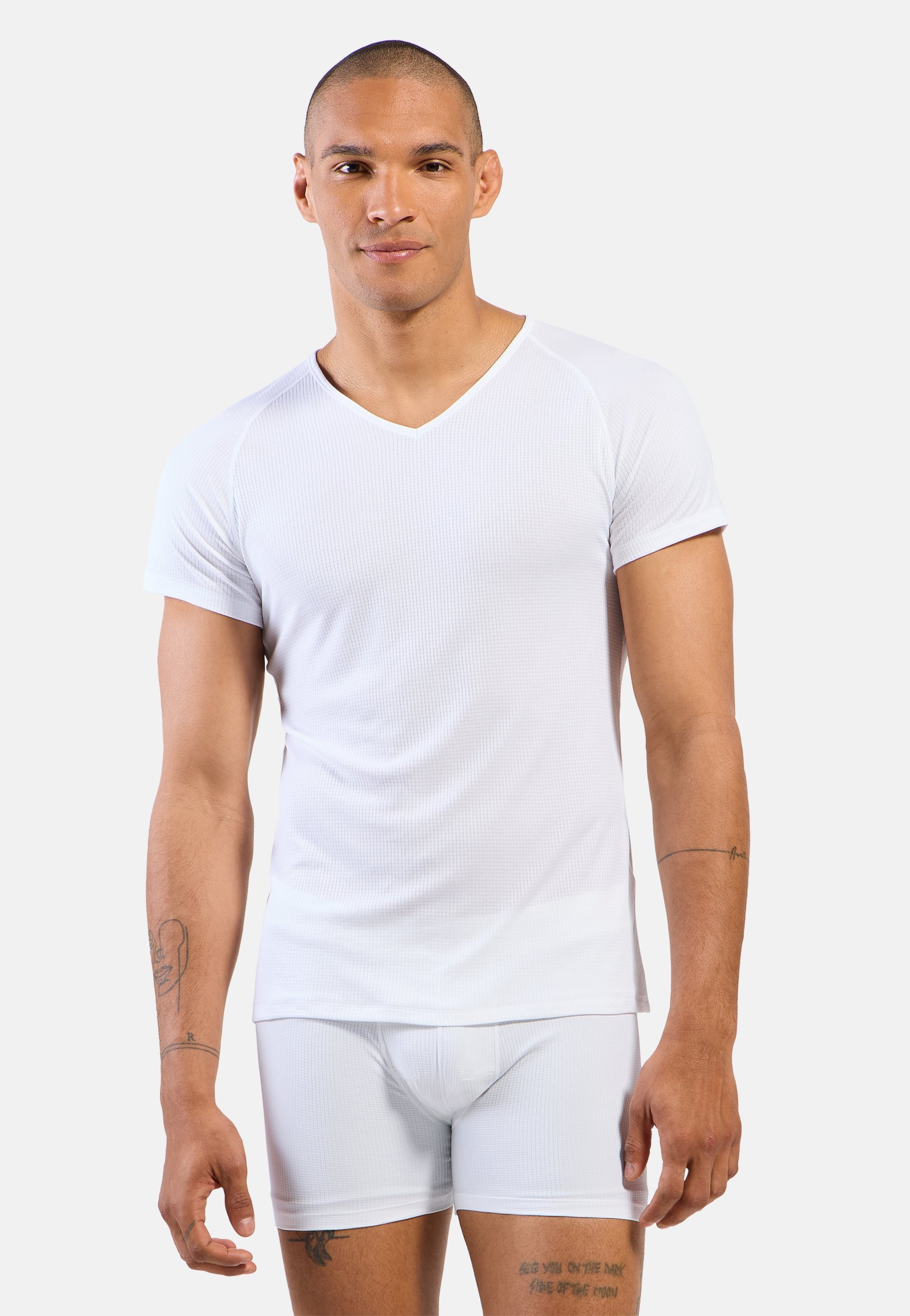 Odlo Active Light 2-Pack Base Layer Set für Herren - Wandern, Training - weiss, S