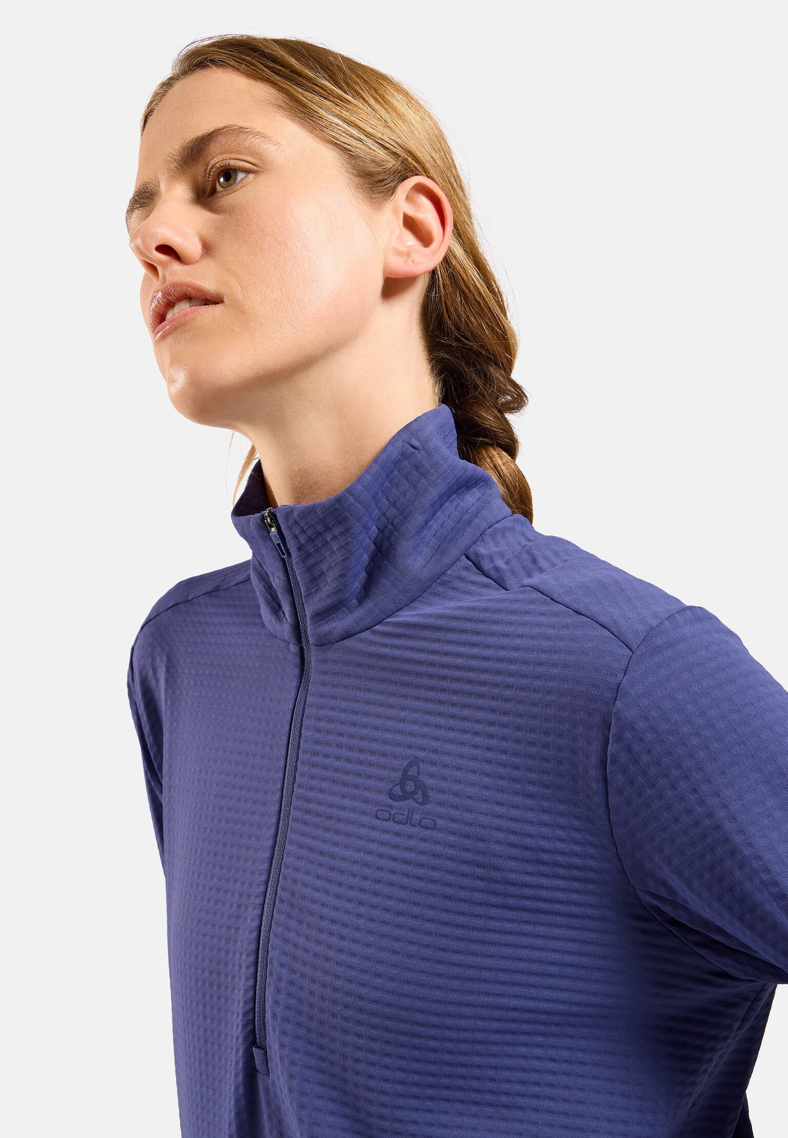Mid layer da running Essentials Thermal a mezza zip