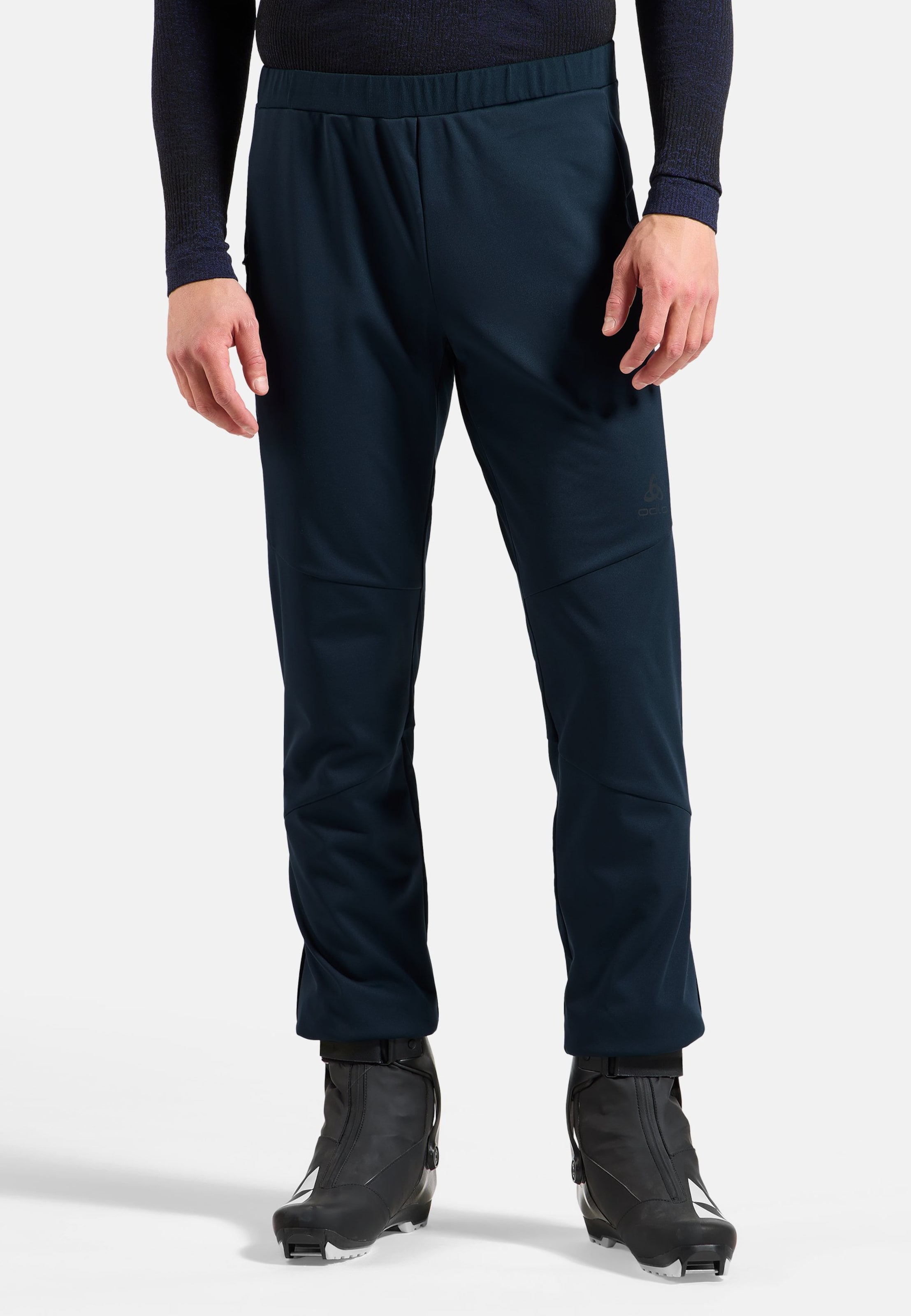 Odlo Essentials Warm Langlaufhose für Herren, XL, marineblau