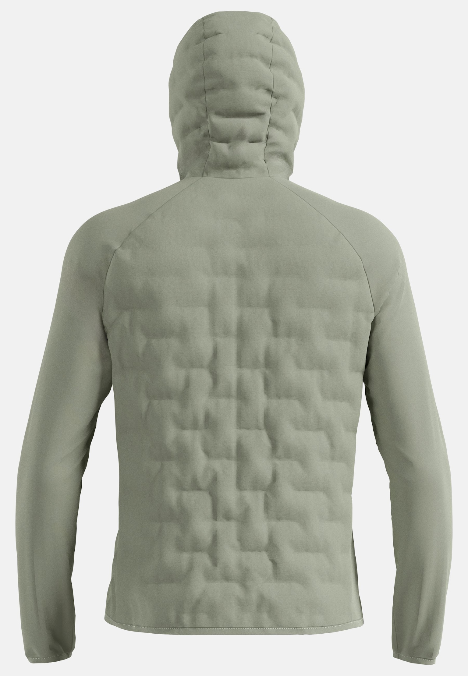 The Zeroweight Insulator hybrid mid layer hooded zip