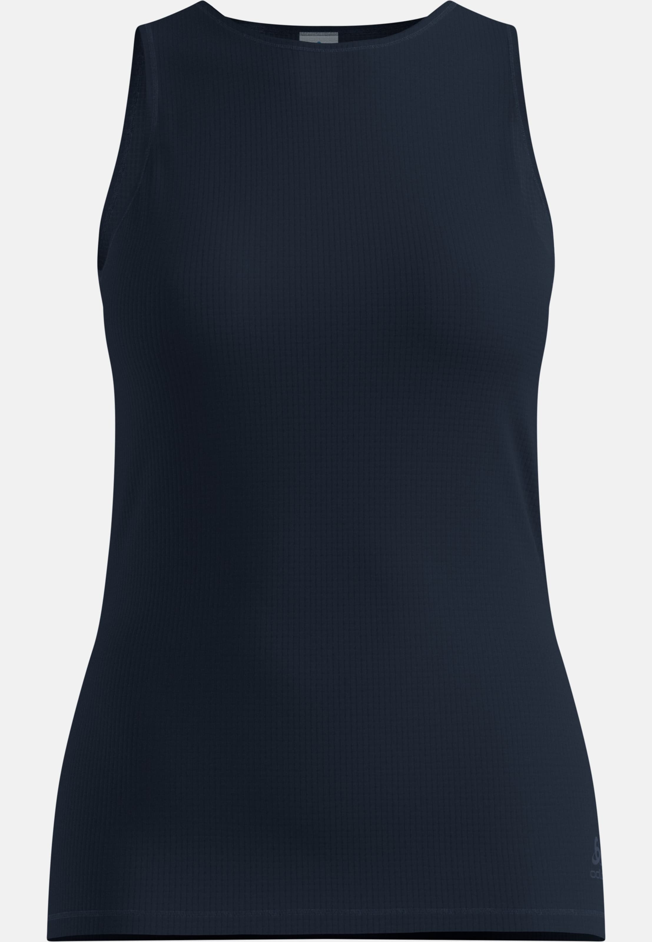 Odlo Ärmelloser Active Light Base Layer mit Rundhalsausschnitt für Damen, M, marineblau