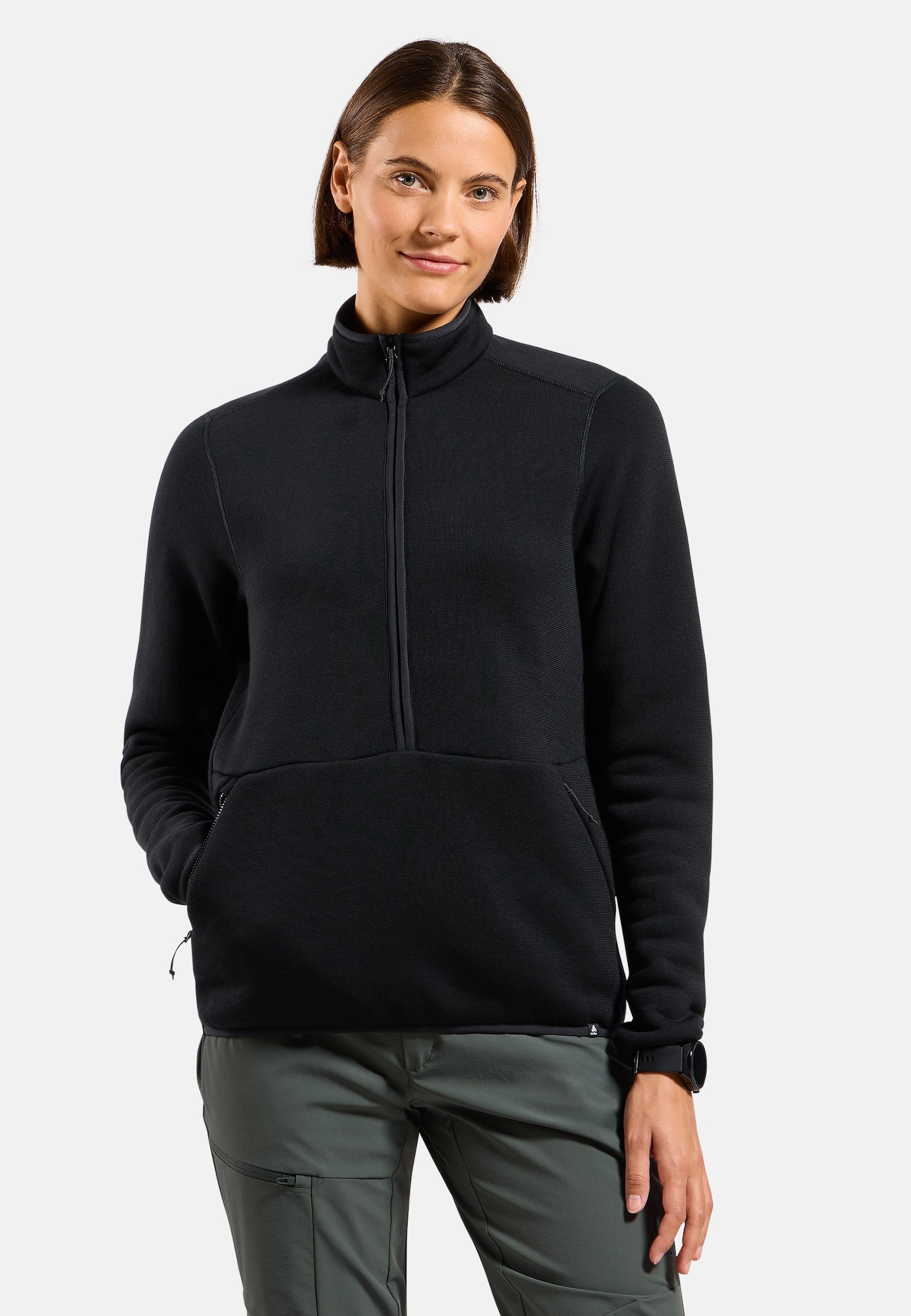 Wool Half-Zip Mid Layer