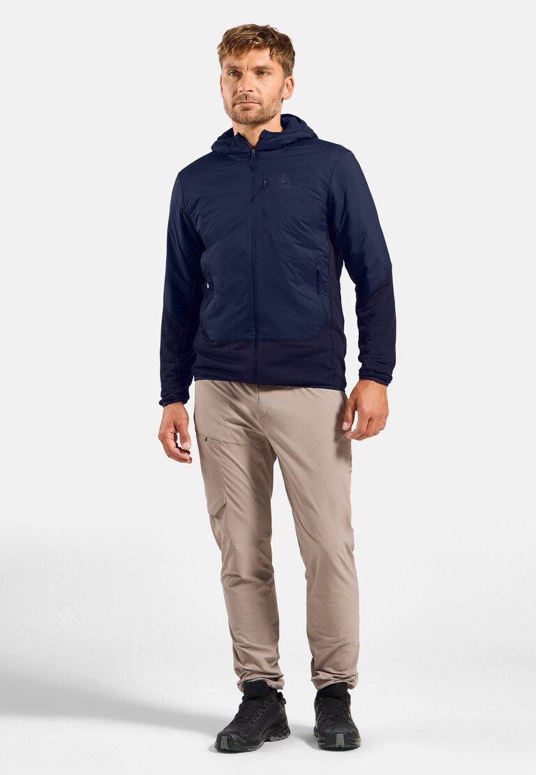The Ascent wool insulated hybrid jacket
