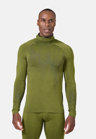 The Kinship Performance Wool Warm Base Layer with Facemask
