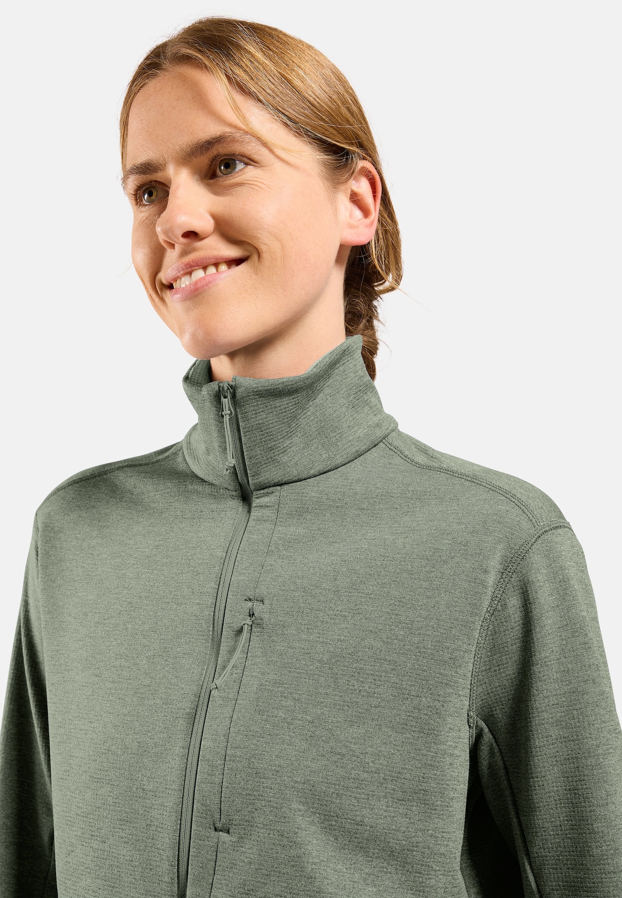 Grid Fleece Mid Layer Half-Zip