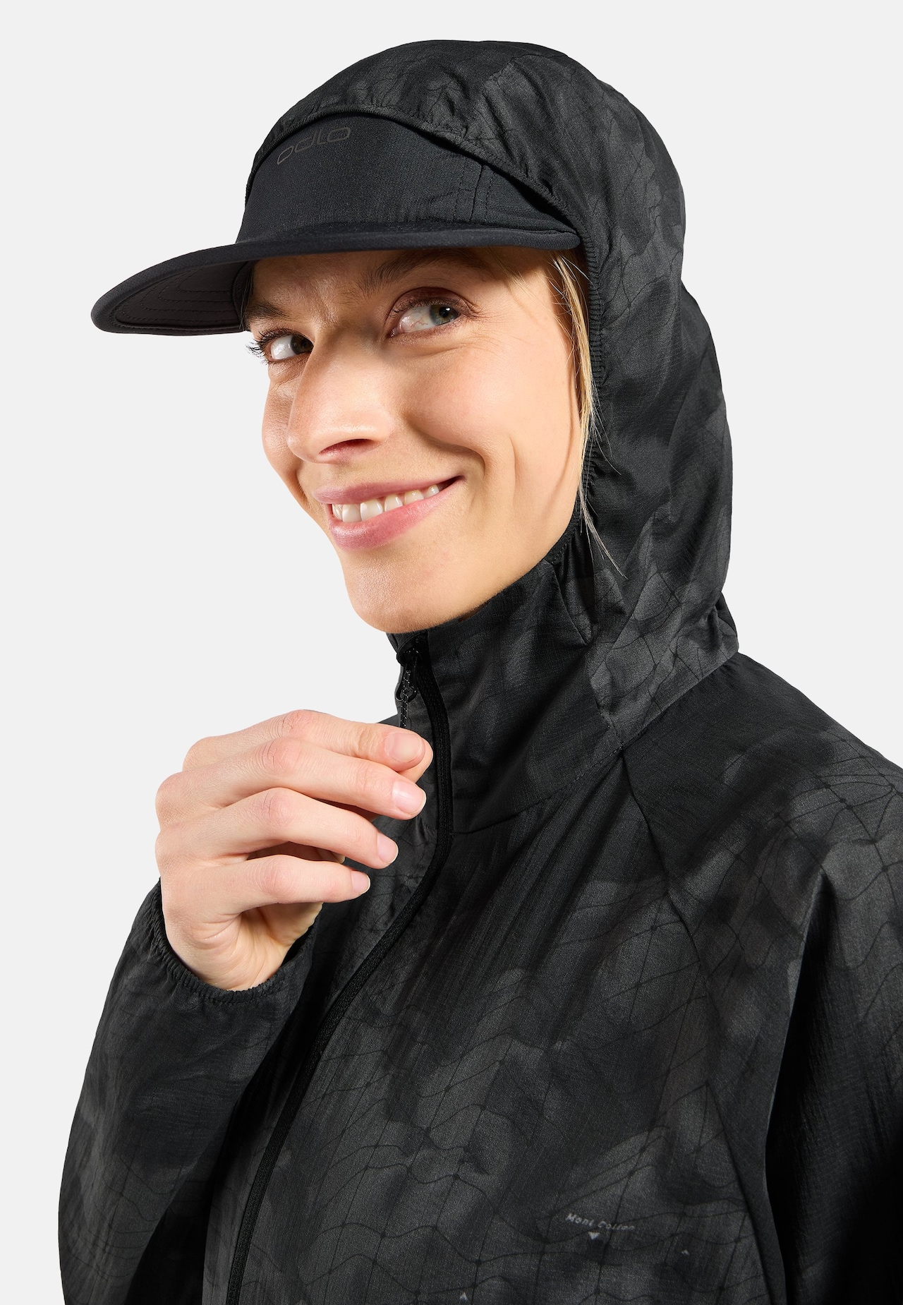 Zeroweight Laufjacke mit Print