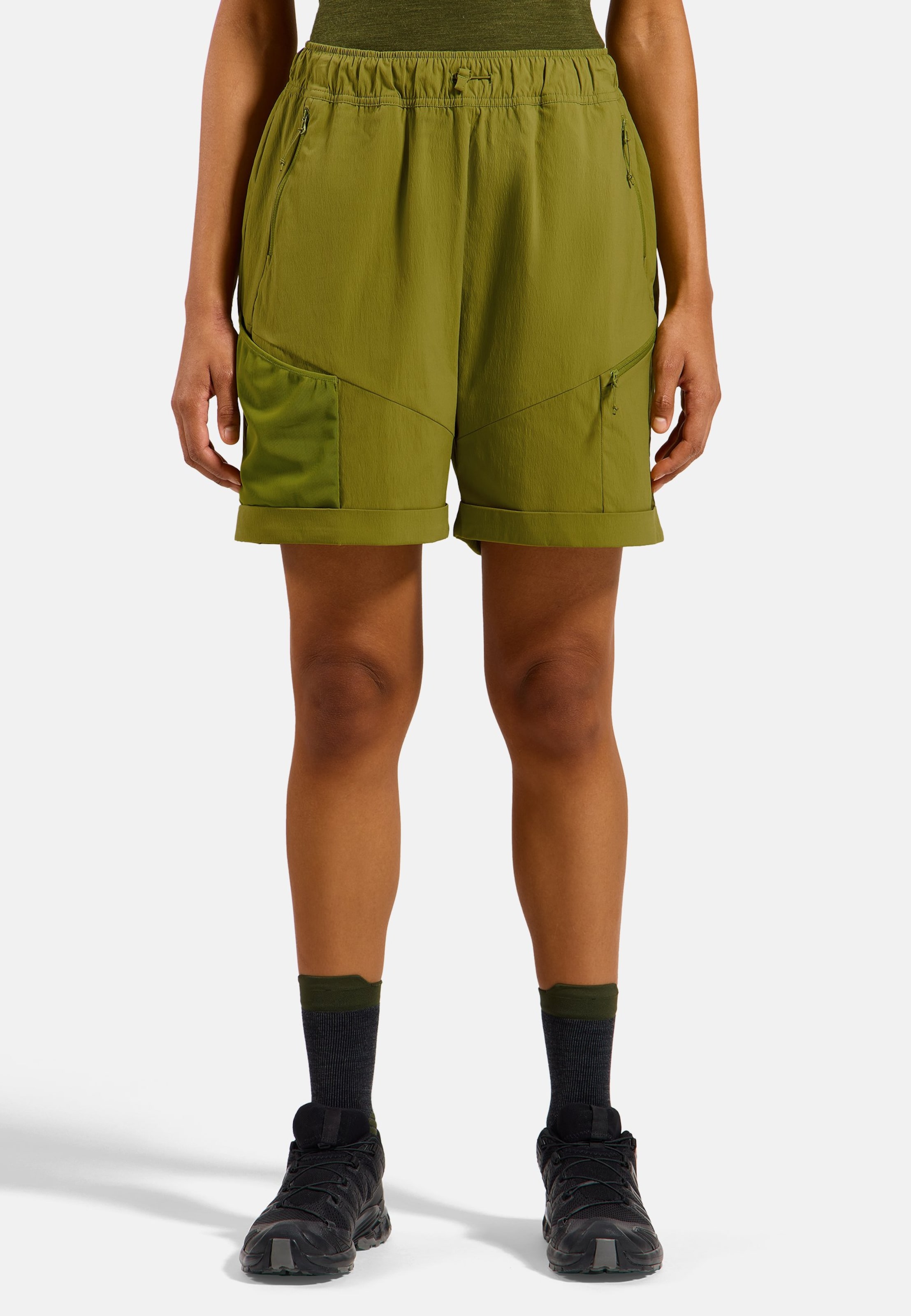 Odlo Essential Cargo Baggy Shorts für Damen - Wandern, Casual Comfort - , XL