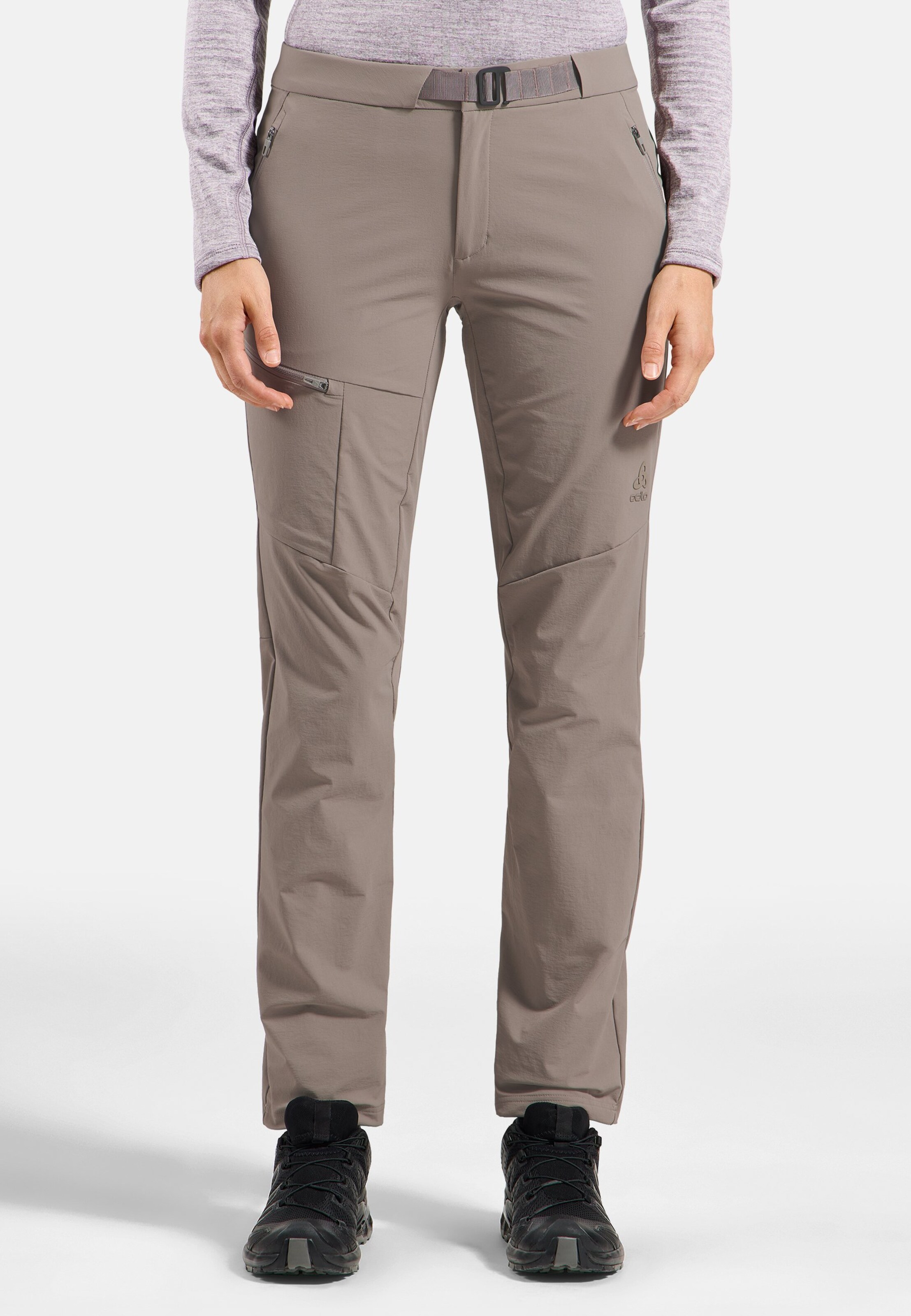 Odlo Ascent Wanderhose für Damen, 46, beige