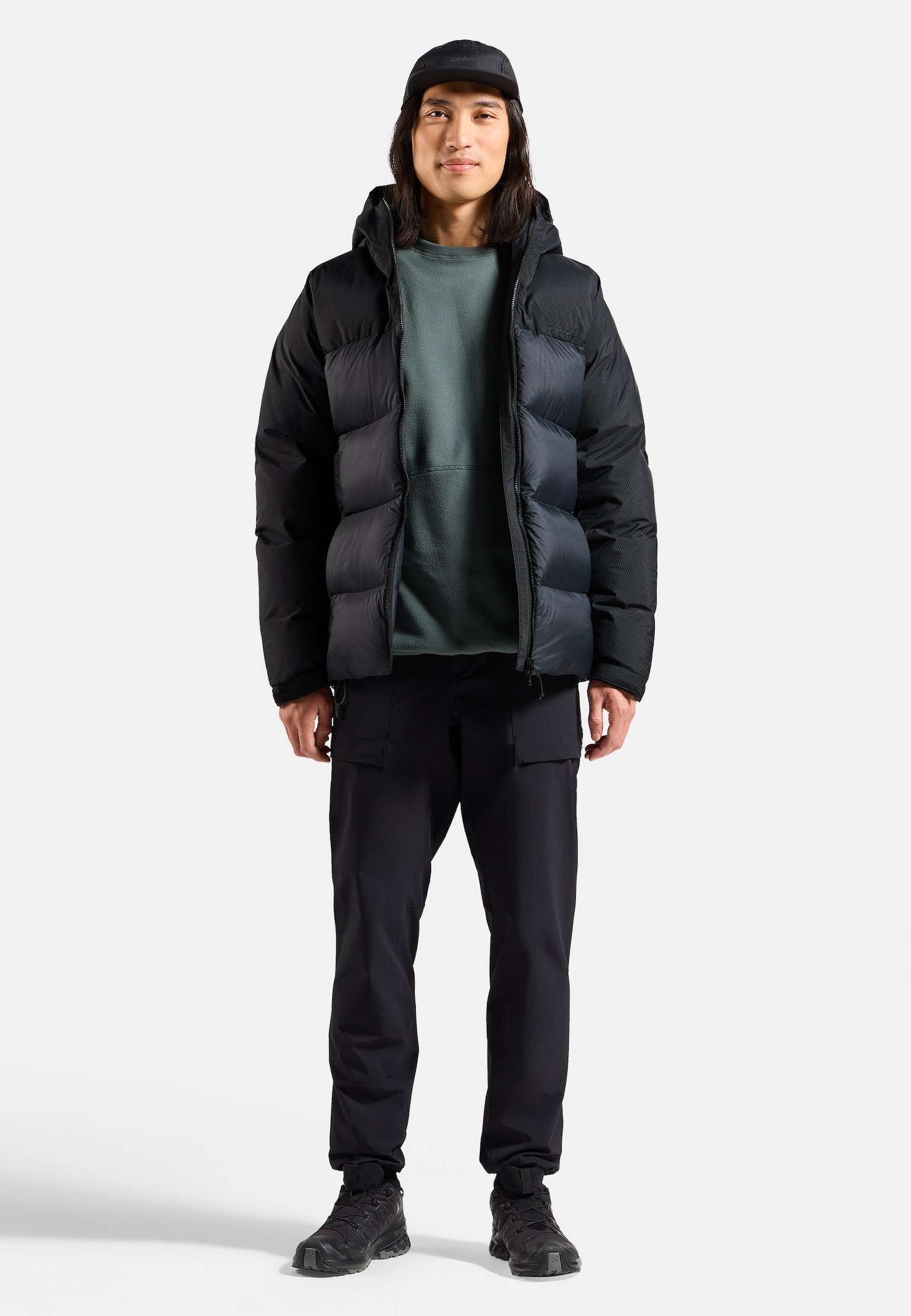 Down Hooded Insulated Jacket
