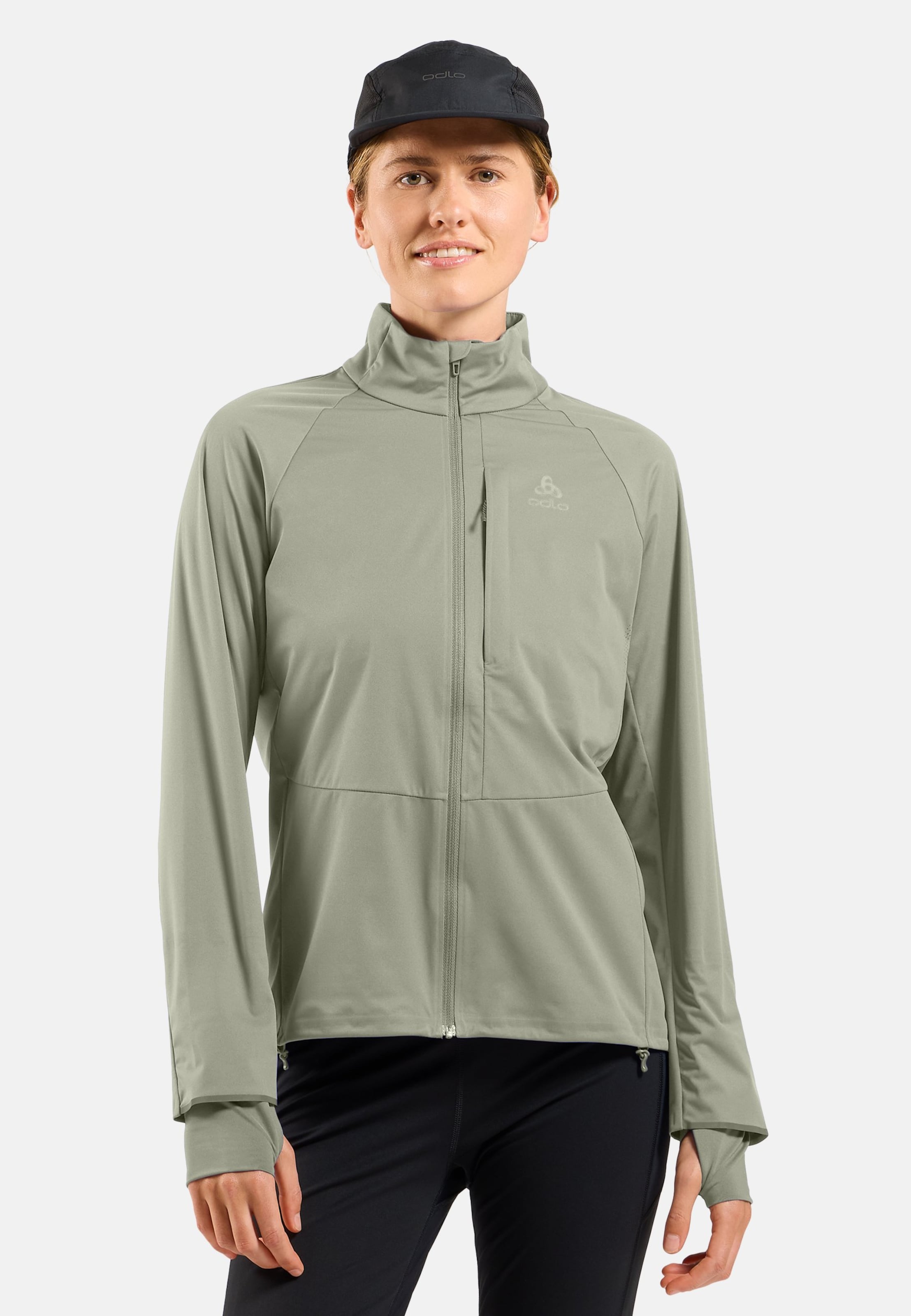 Odlo Zeroweight Pro Warm Laufjacke 2.0 für Damen, L,