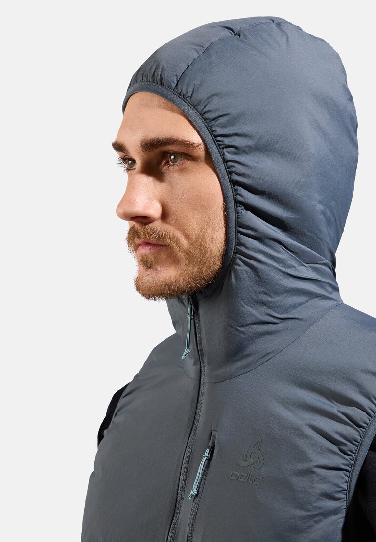 The Ascent wool insulated hybrid vest