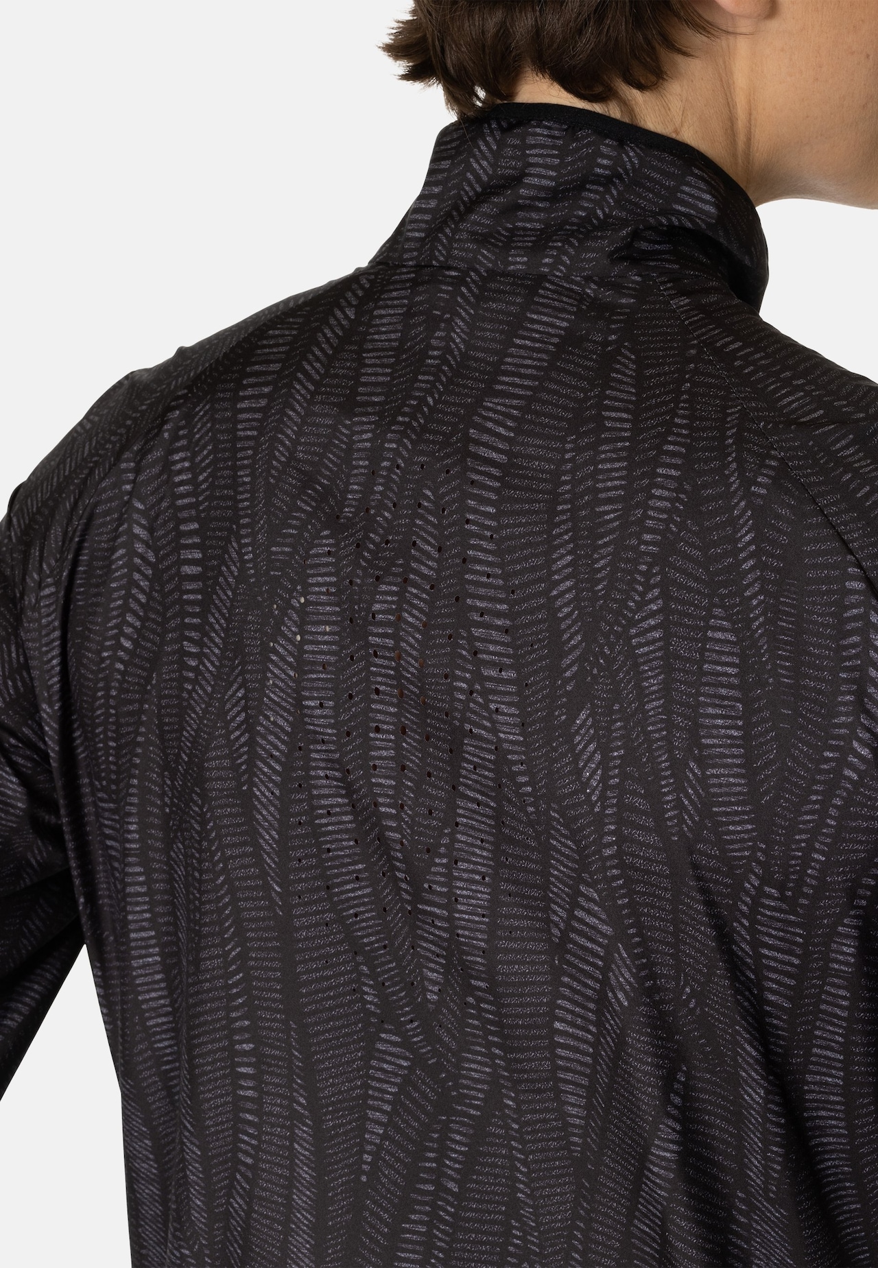 The Essentials Light print running jacket