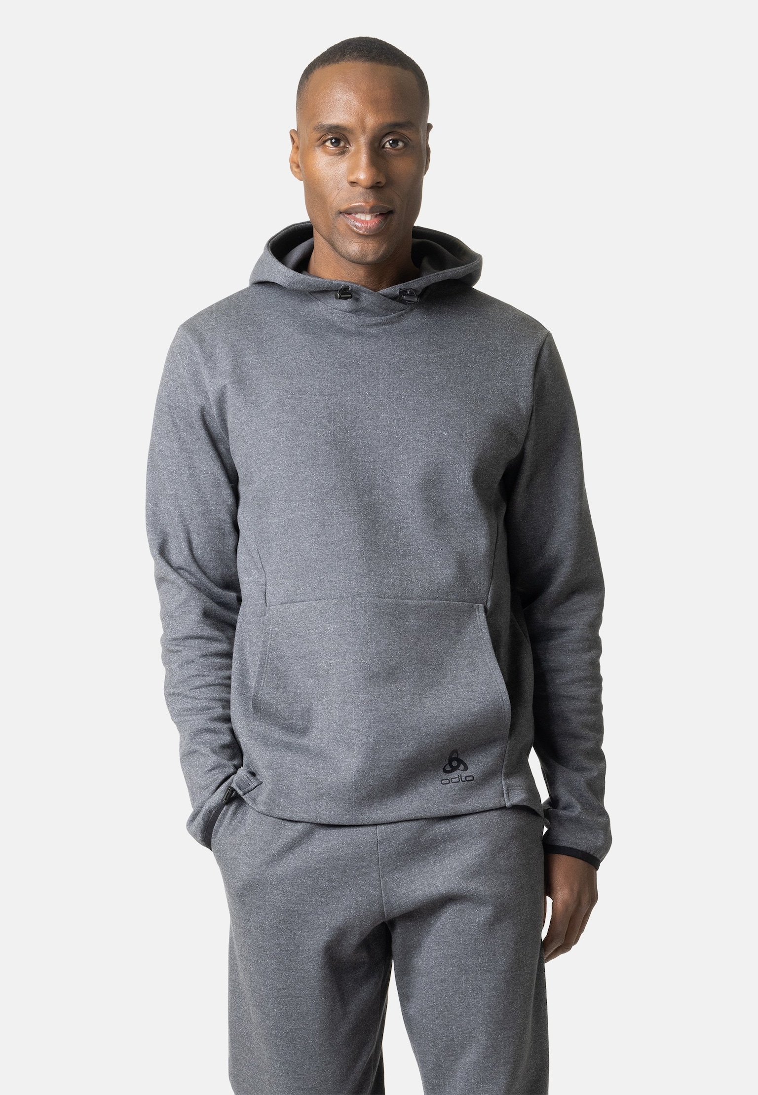 Essential Knit Lauf-Hoodie
