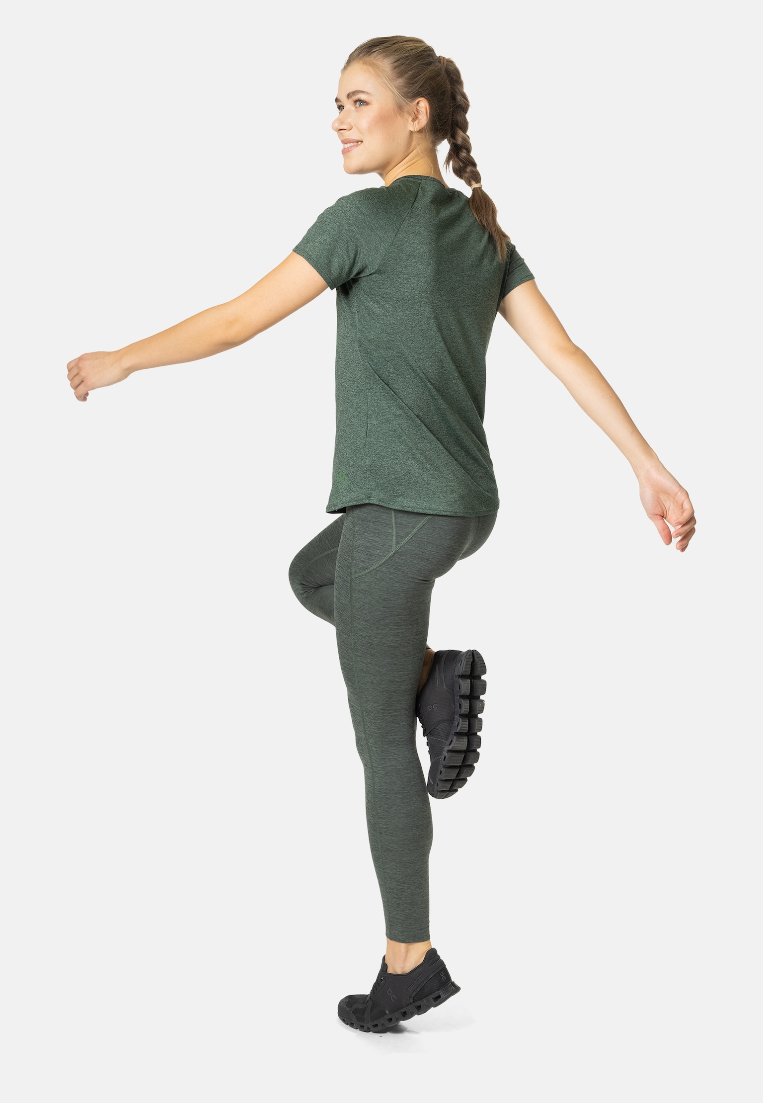 Active 365 Melange Running Tights
