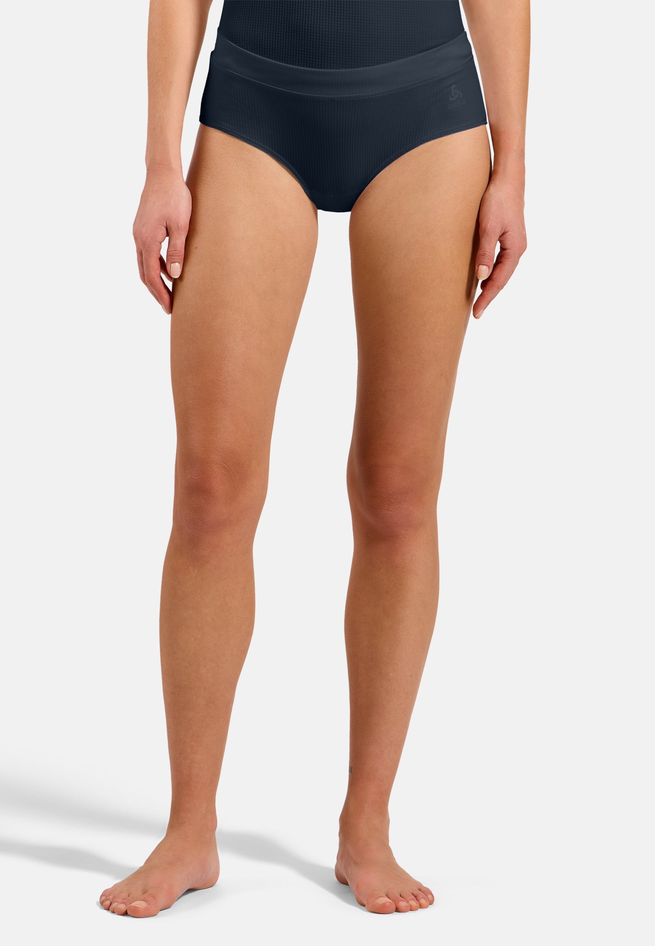Odlo Active Light Slip mit mittelhohem Bund für Damen, L, marineblau