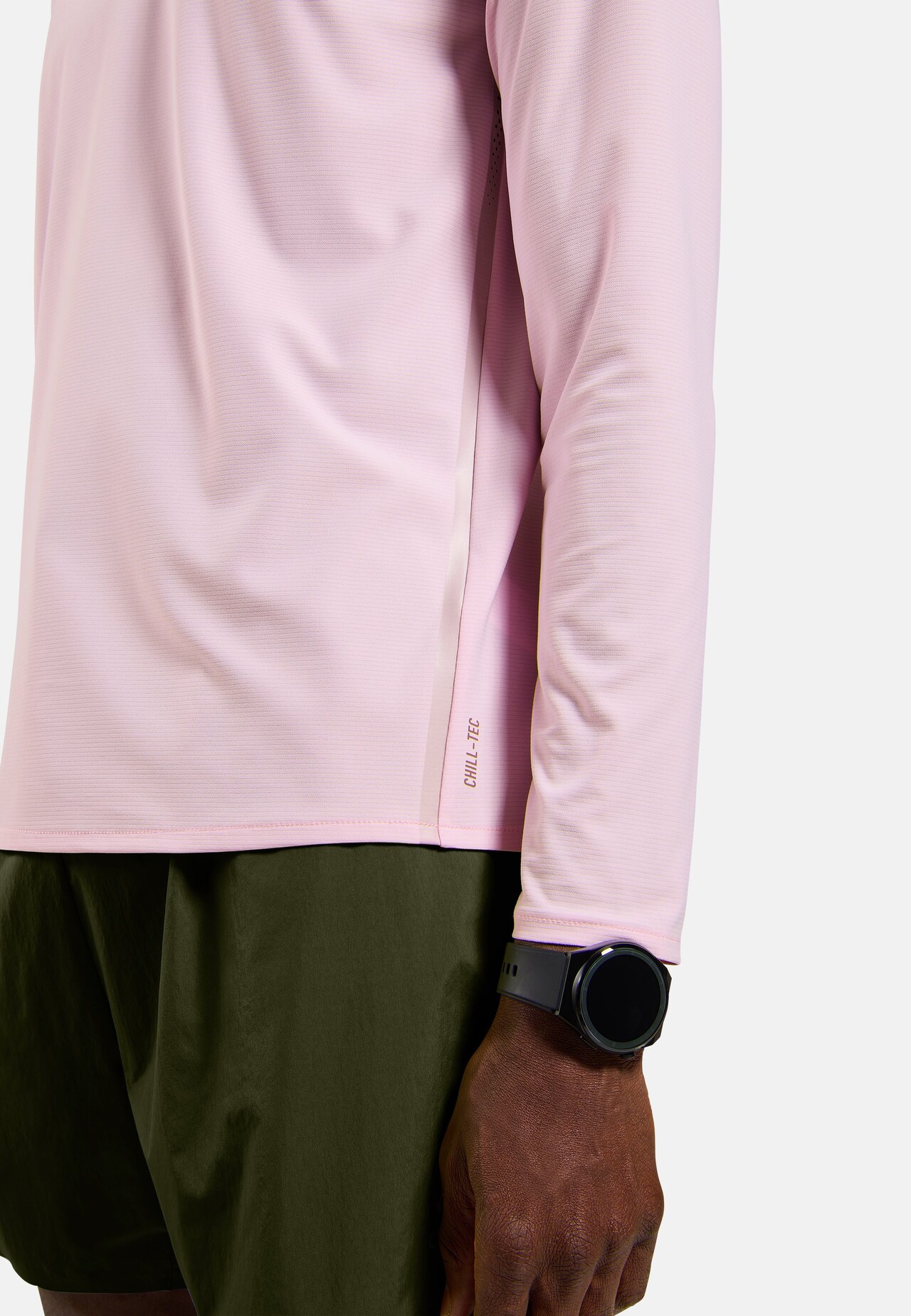 T-shirt da running Zeroweight Chill-Tec a maniche lunghe