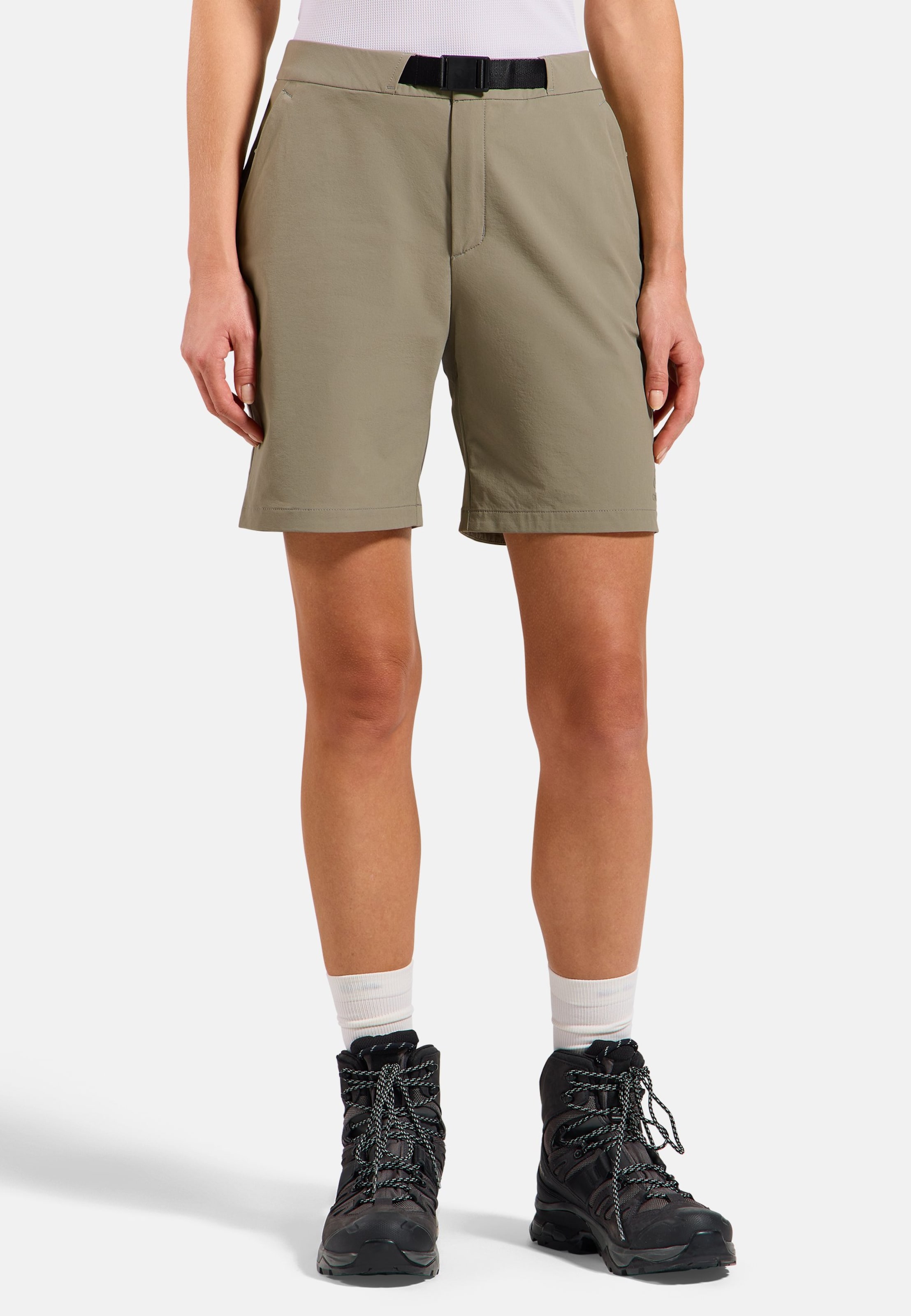 Odlo Ascent Shorts für Damen - Wandern - grün, 38