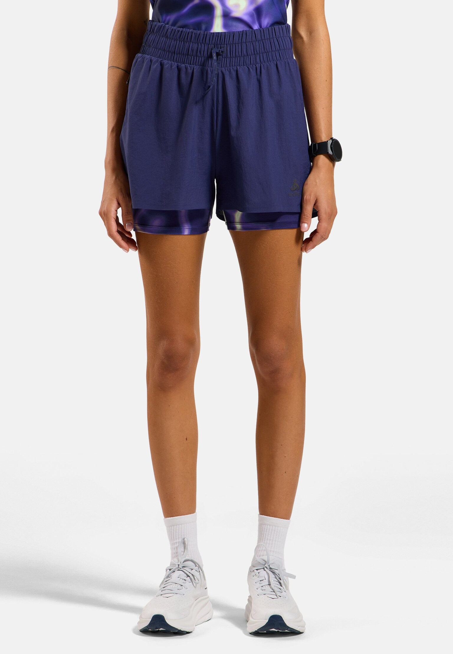 Zeroweight 3 Inch 2-in-1 Laufshorts mit Print