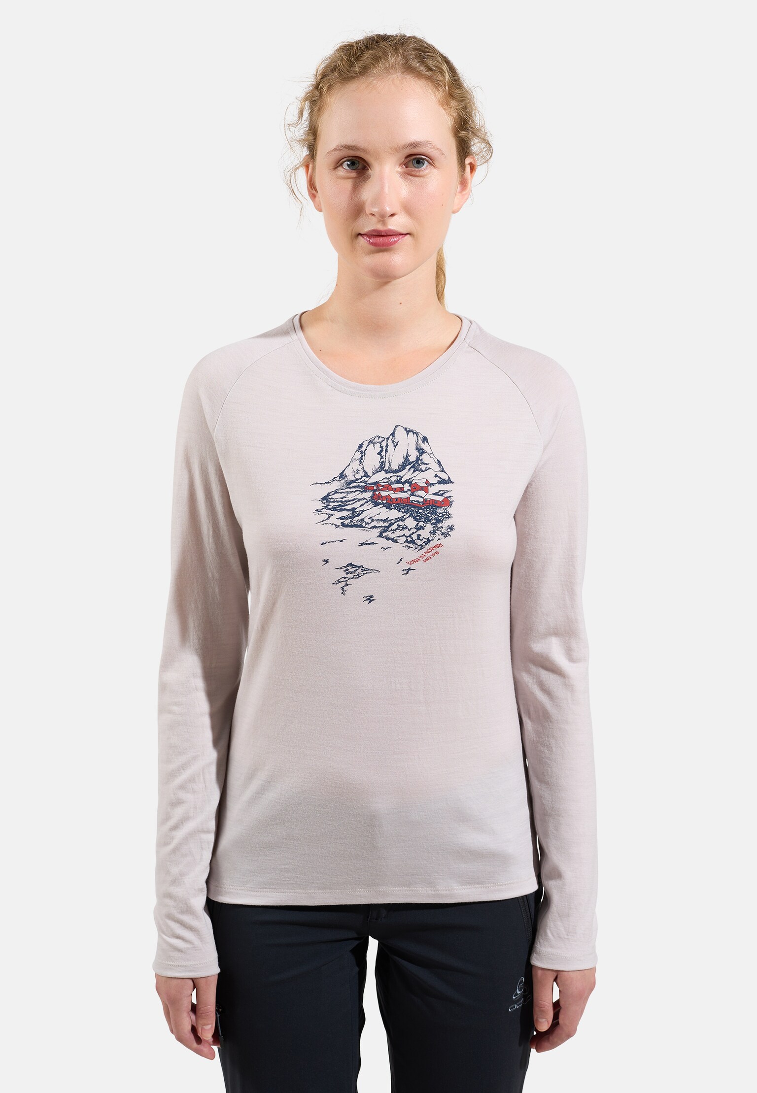 The Ascent 365 merino 200 Norway graphic