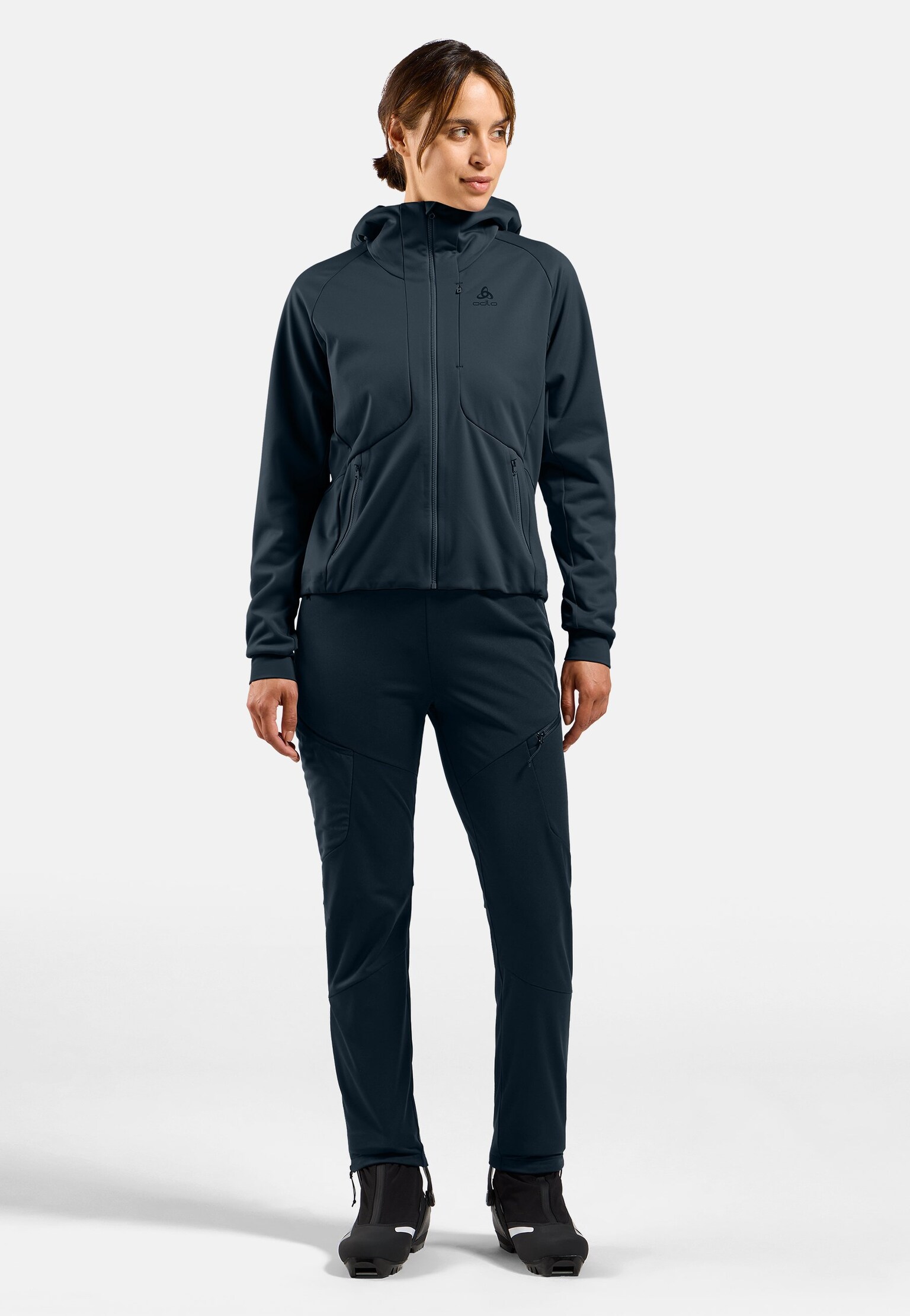 Winddichte Zeroweight X-Warm Langlaufjacke