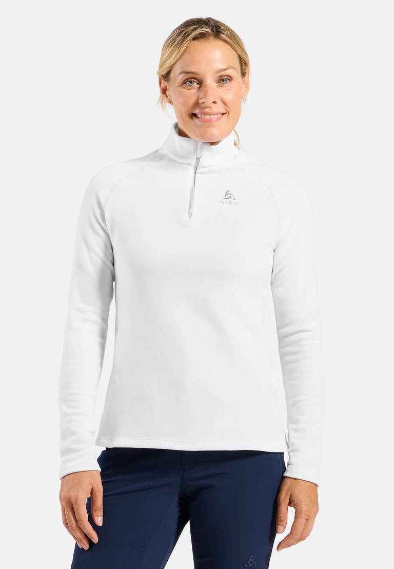 Mid layer Rigi con mezza zip