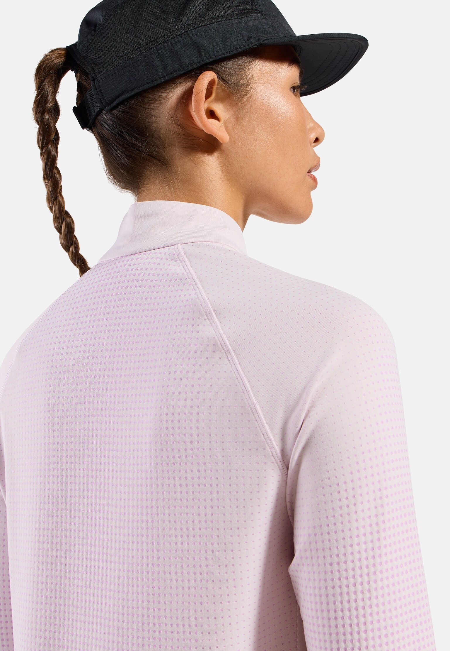 Felpa da running Zeroweight Warm a mezza zip