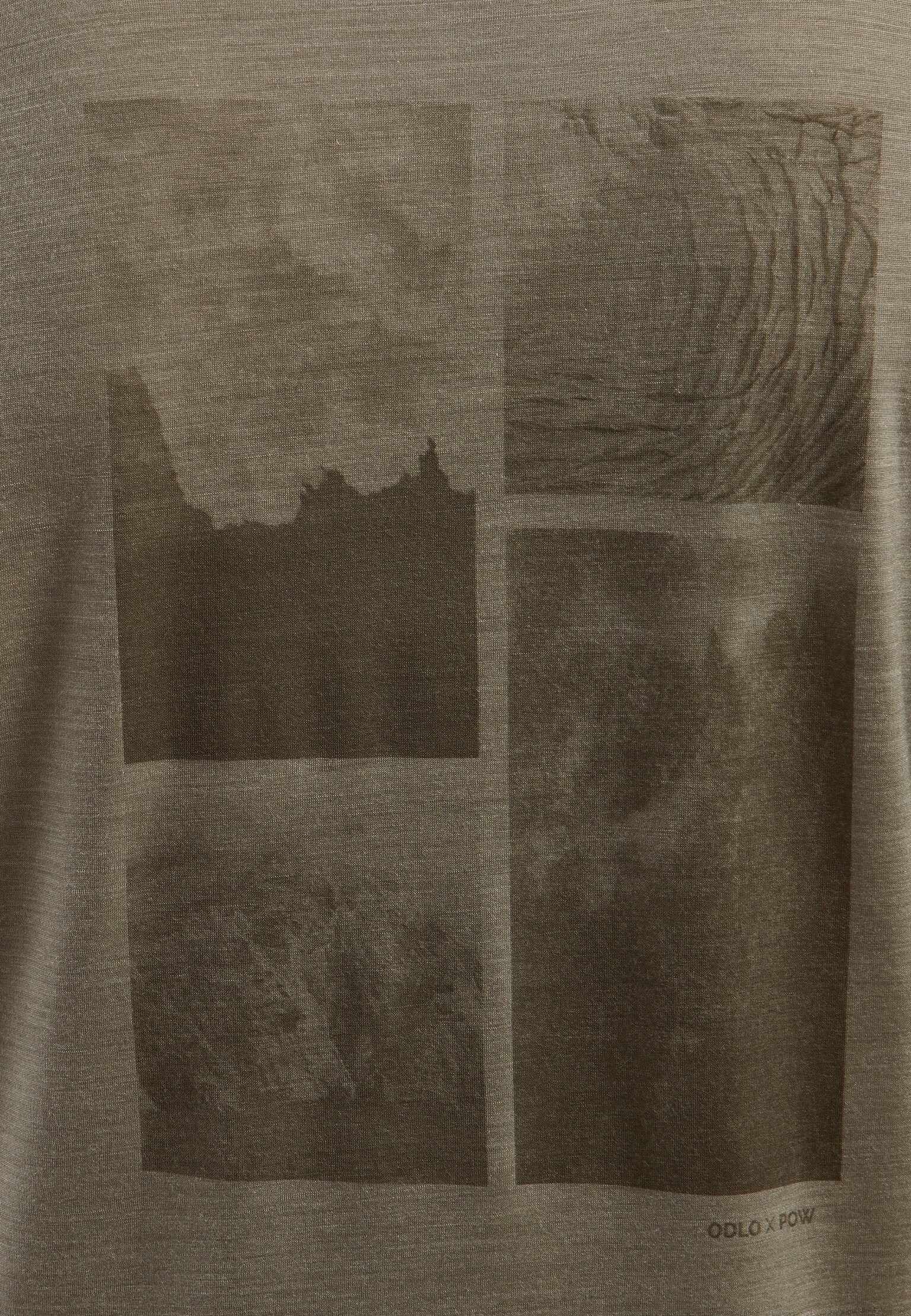 T-shirt Odlo x POW Collective Voices in misto lana merino