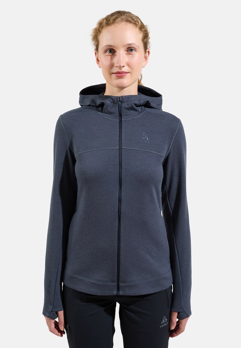 The Ascent Performance Wool X-Warm hoody