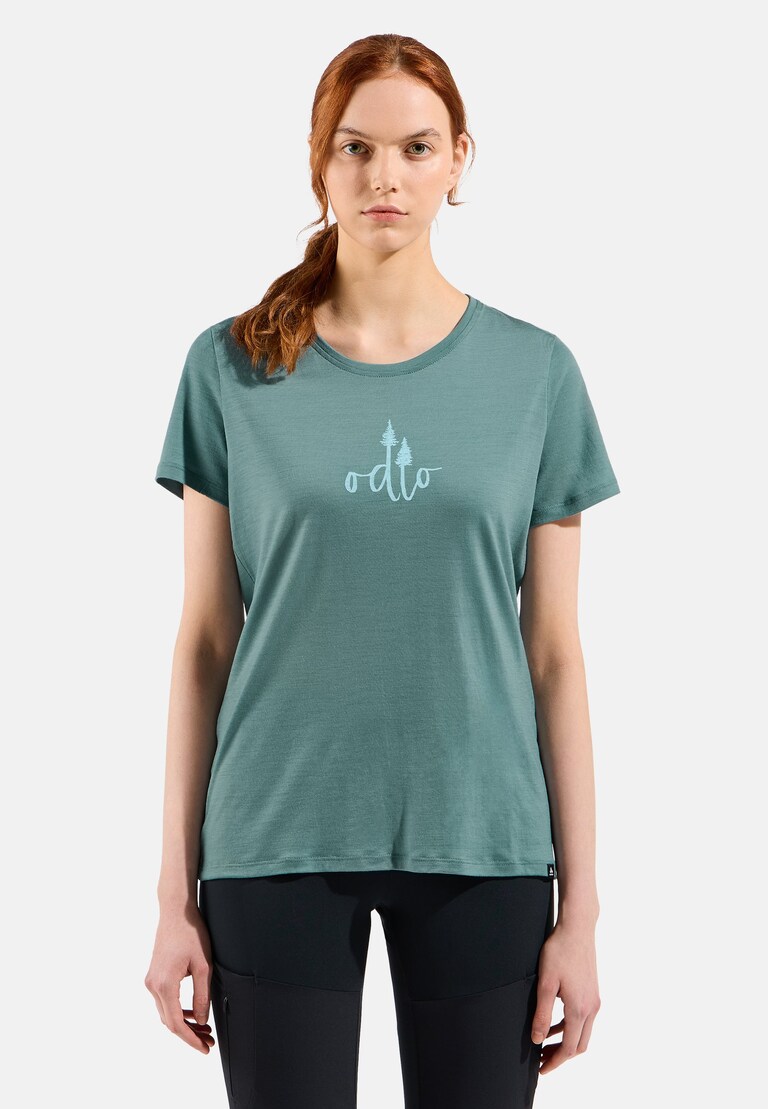 Ascent merino 160 tree logo t-shirt