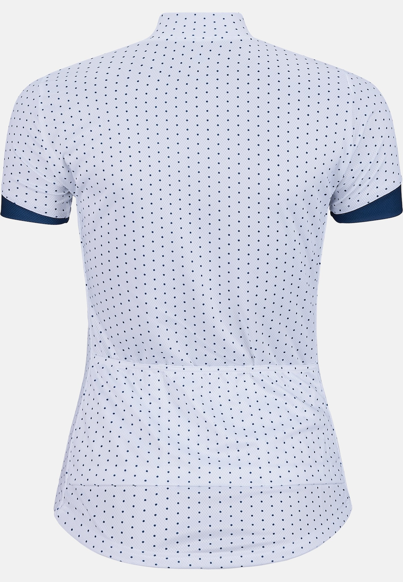 Maglia da ciclismo Essential con stampa a collo alto e zip intera