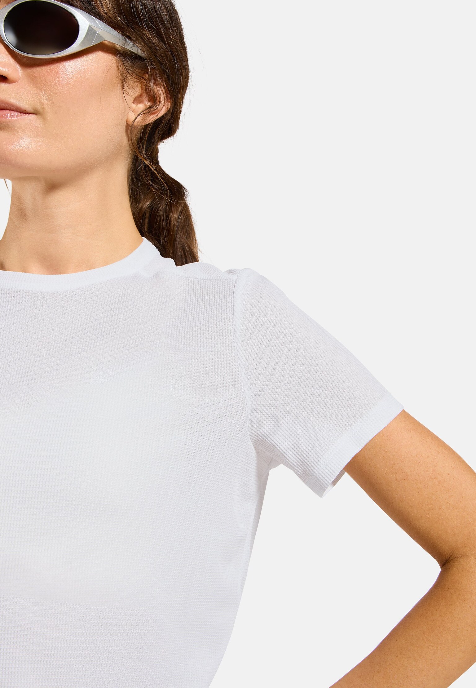 Cubic Light T‑Shirt mit Rundhalsausschnitt