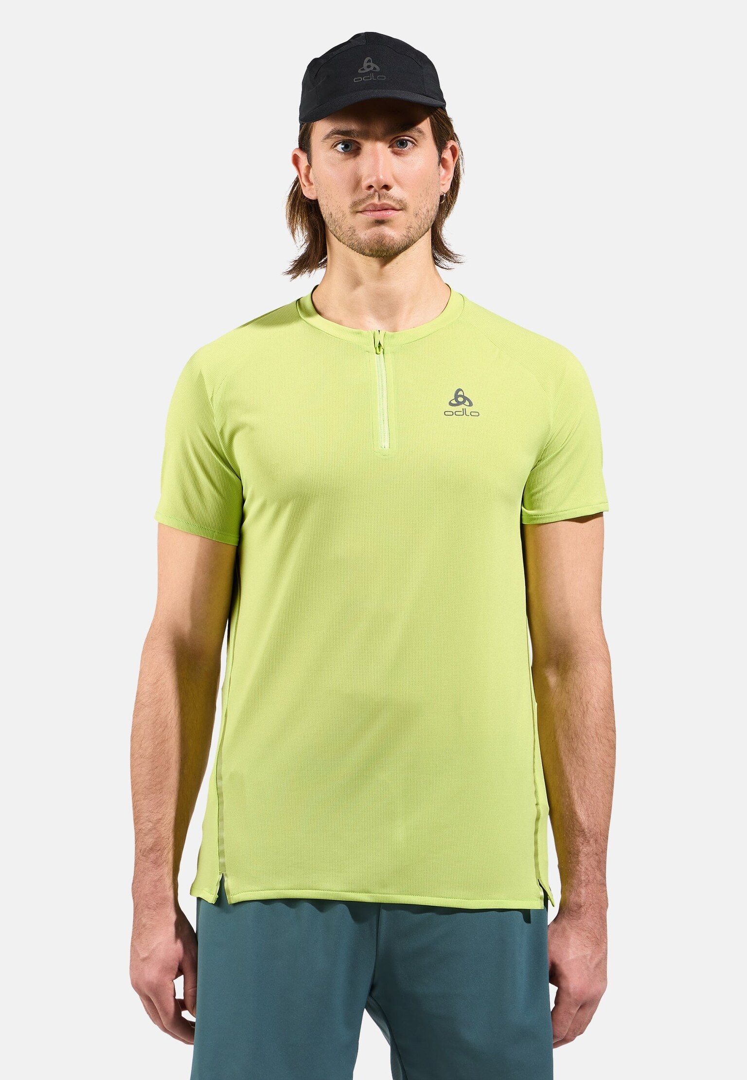 T-shirt de running à ½ zip X-Alp