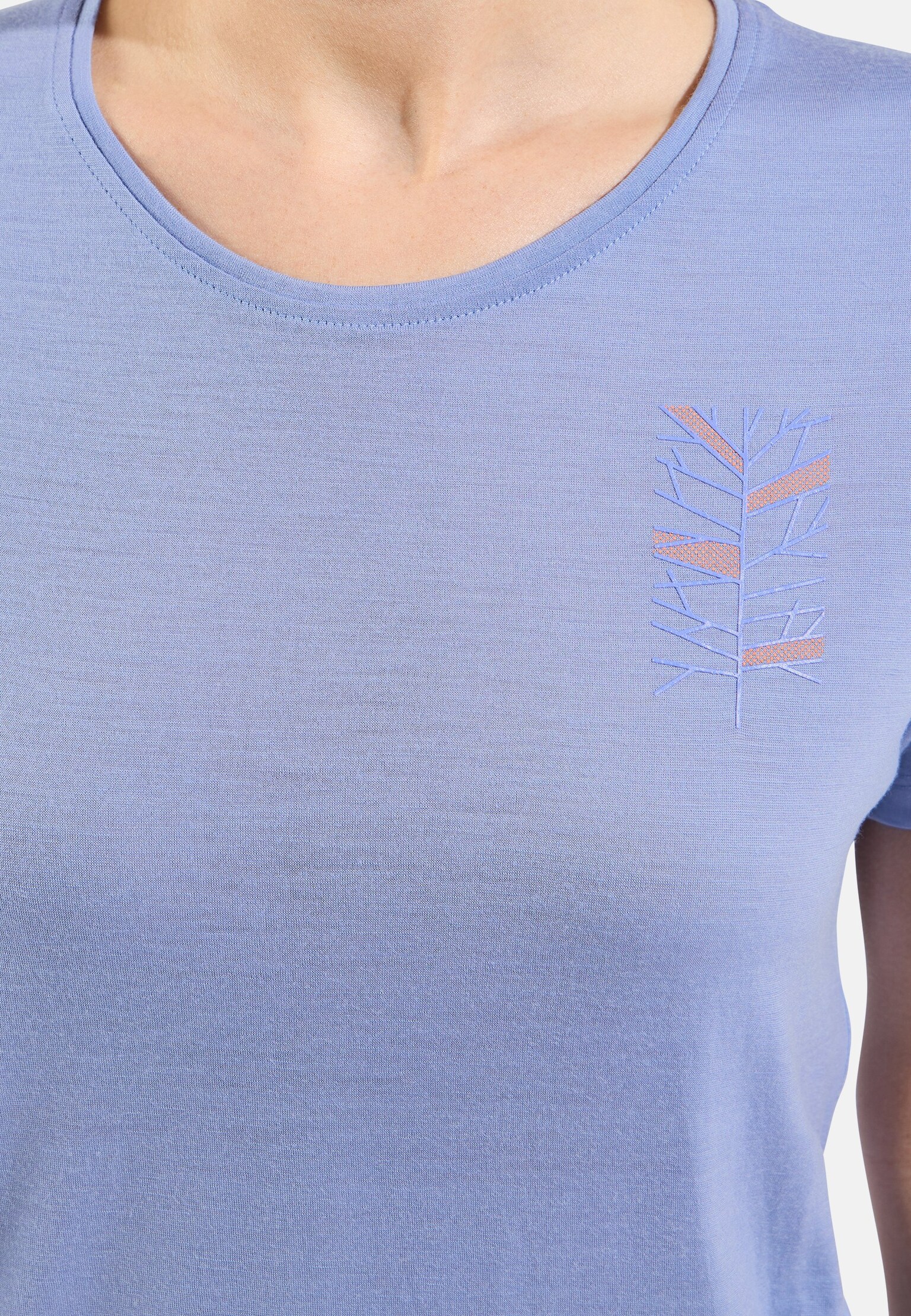 Ascent Merino 160 T-Shirt mit Baummotiv