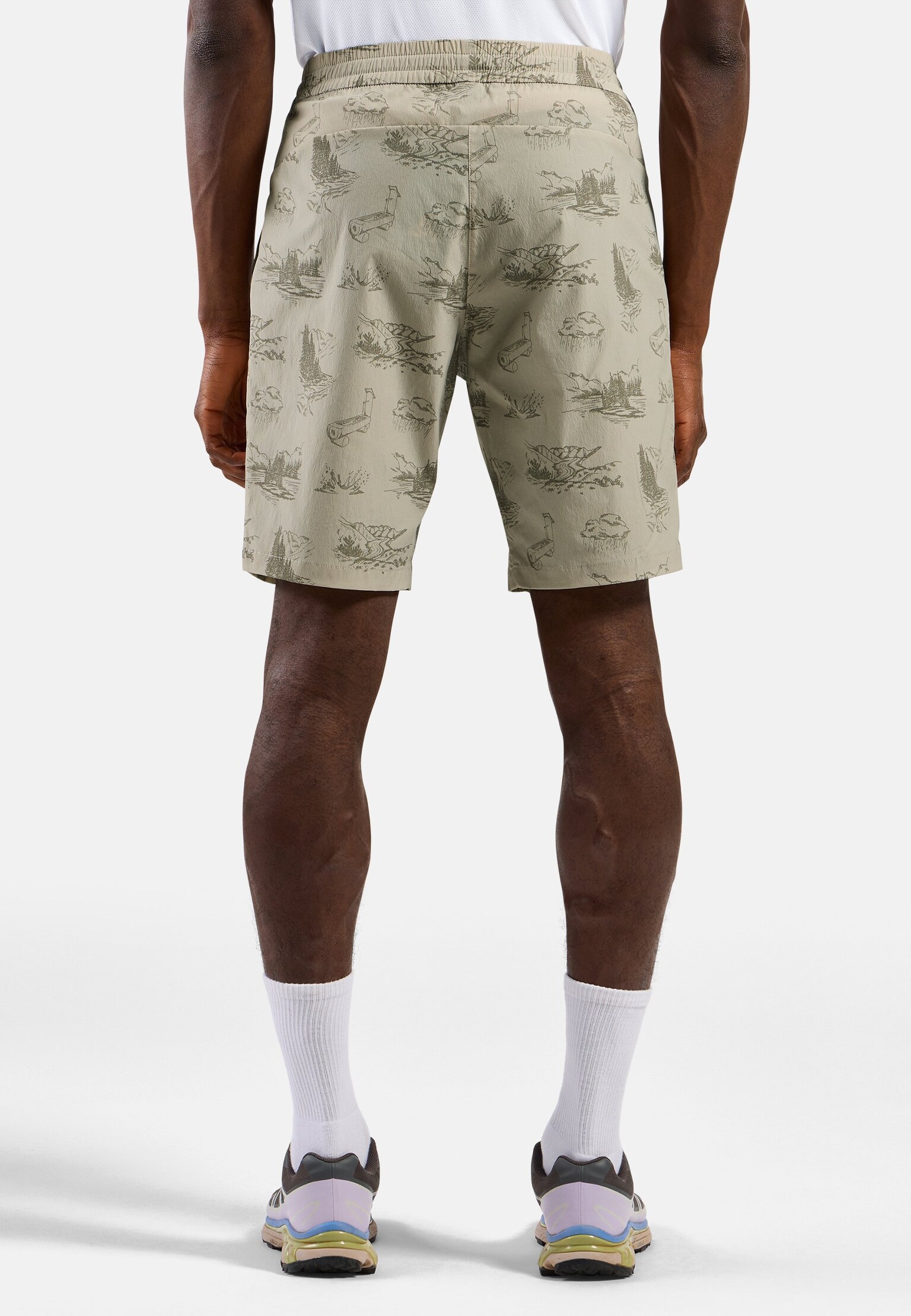 Short de randonnée imprimé Essentials