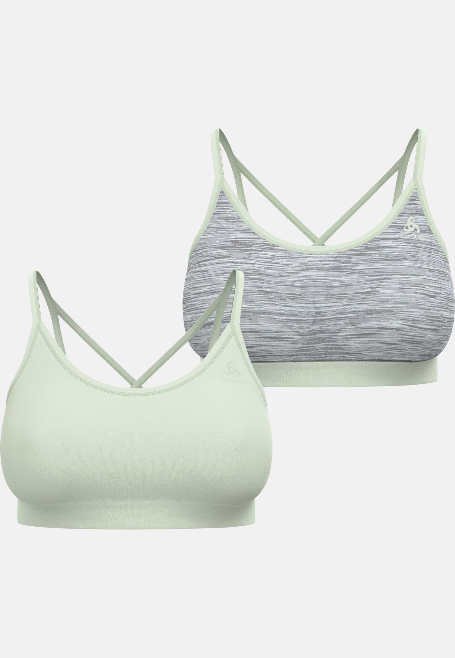 Seamless myk støtte vendbar sports-BH