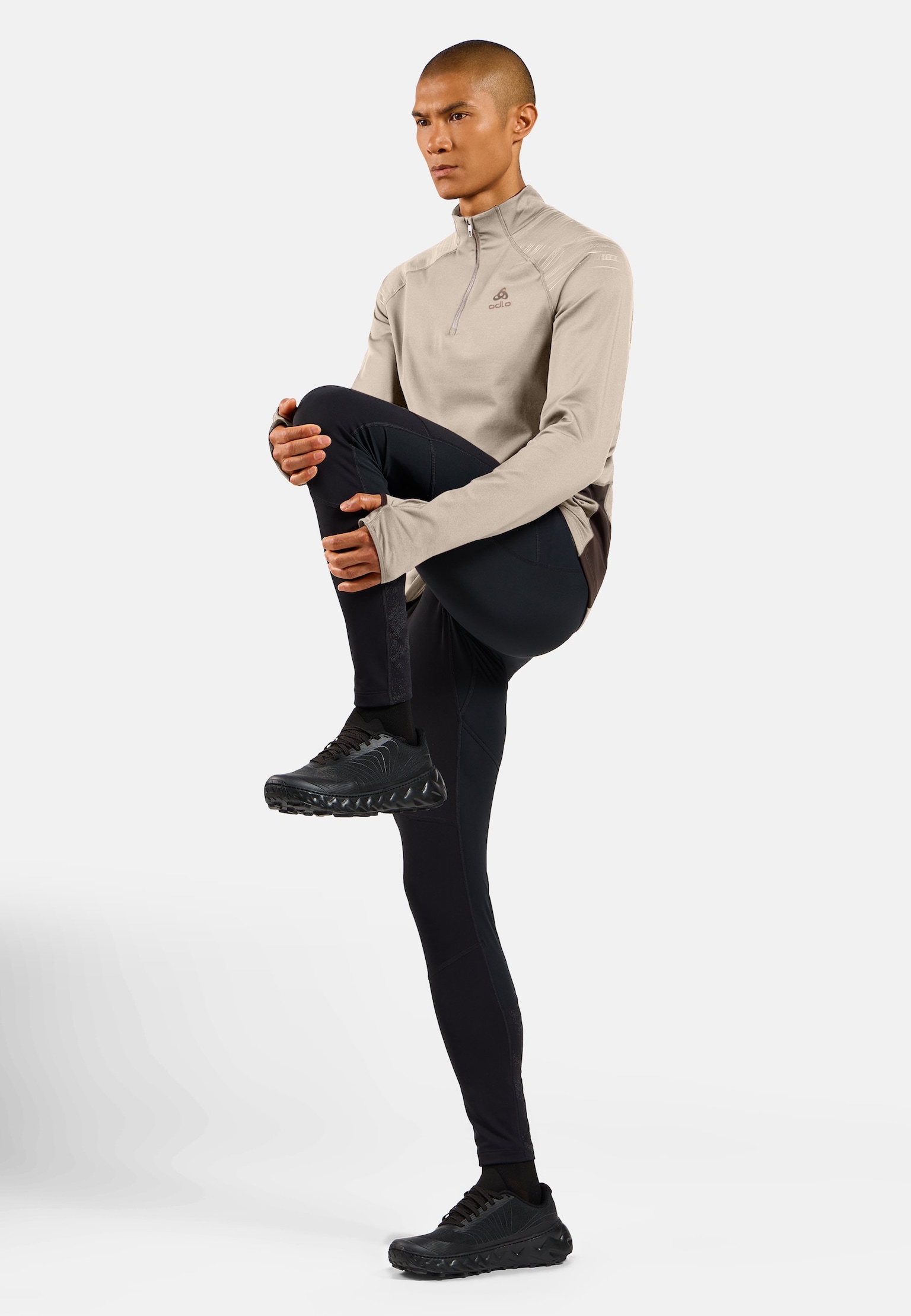 X-Alp Ceramiwarm Lauf-Mid Layer Half-Zip