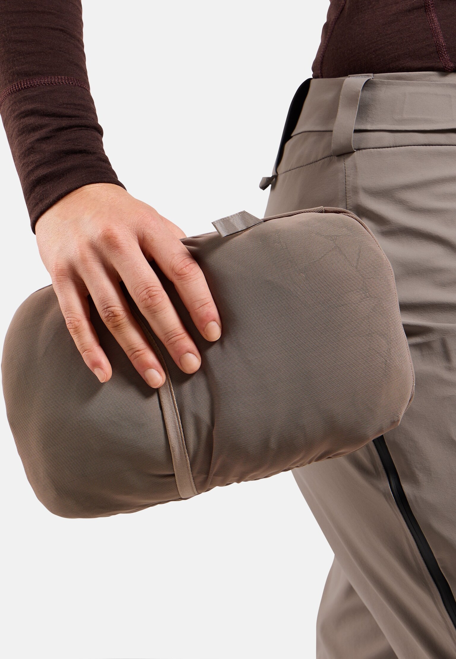 The X-Alp packable hooded down jacket