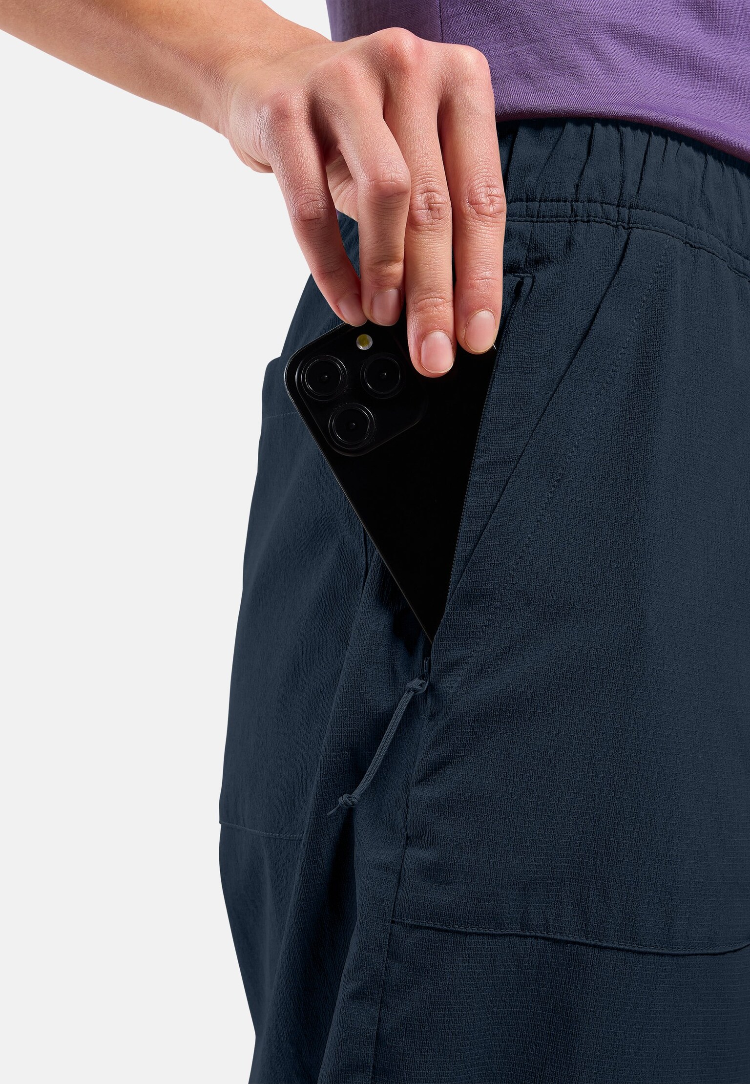 Ascent ultralichte toelopende 7/8 ripstopbroek