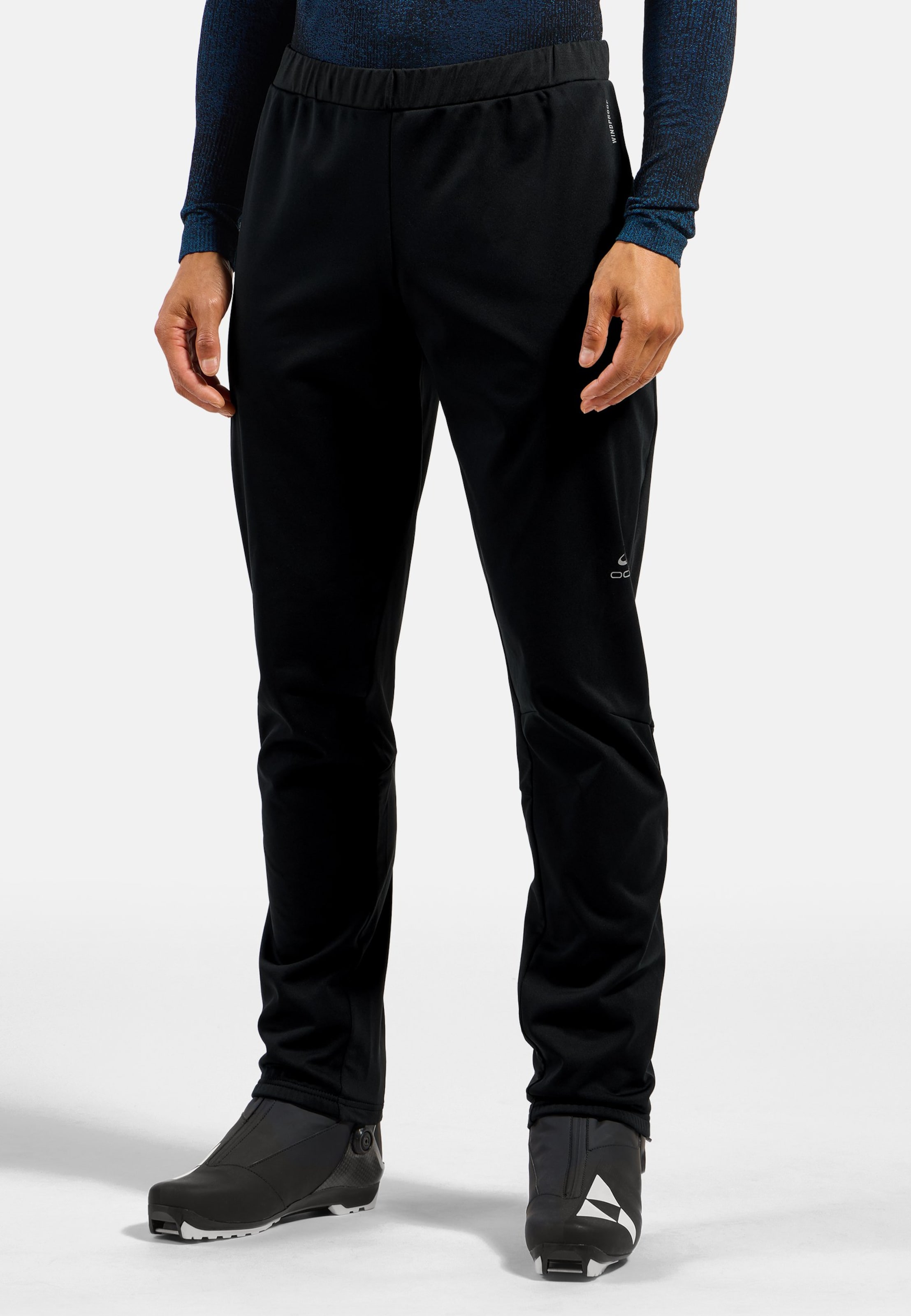 Odlo Brensholmen Langlaufhose für Herren, S, schwarz