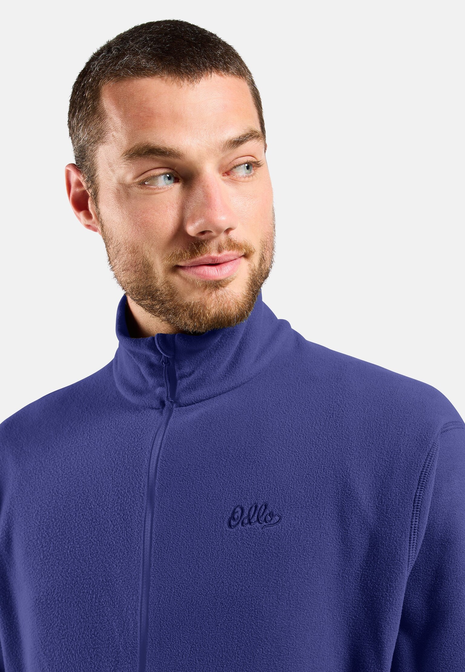 Essentials Multisport klassieke fleece mid layer met volledige rits
