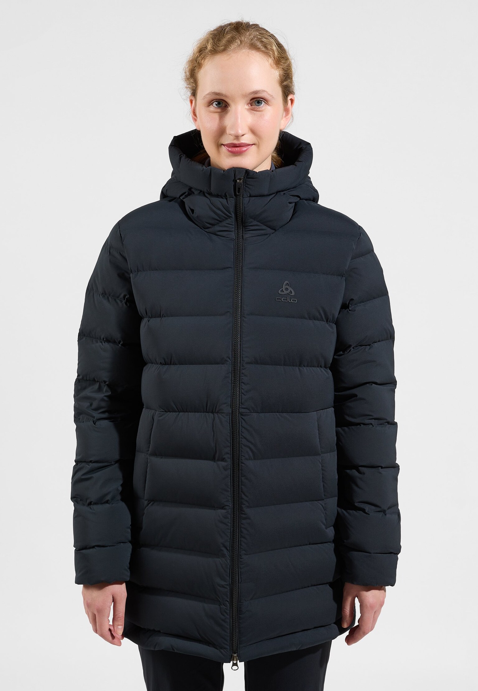 The Ascent N-Thermic recycled down hooded jacket