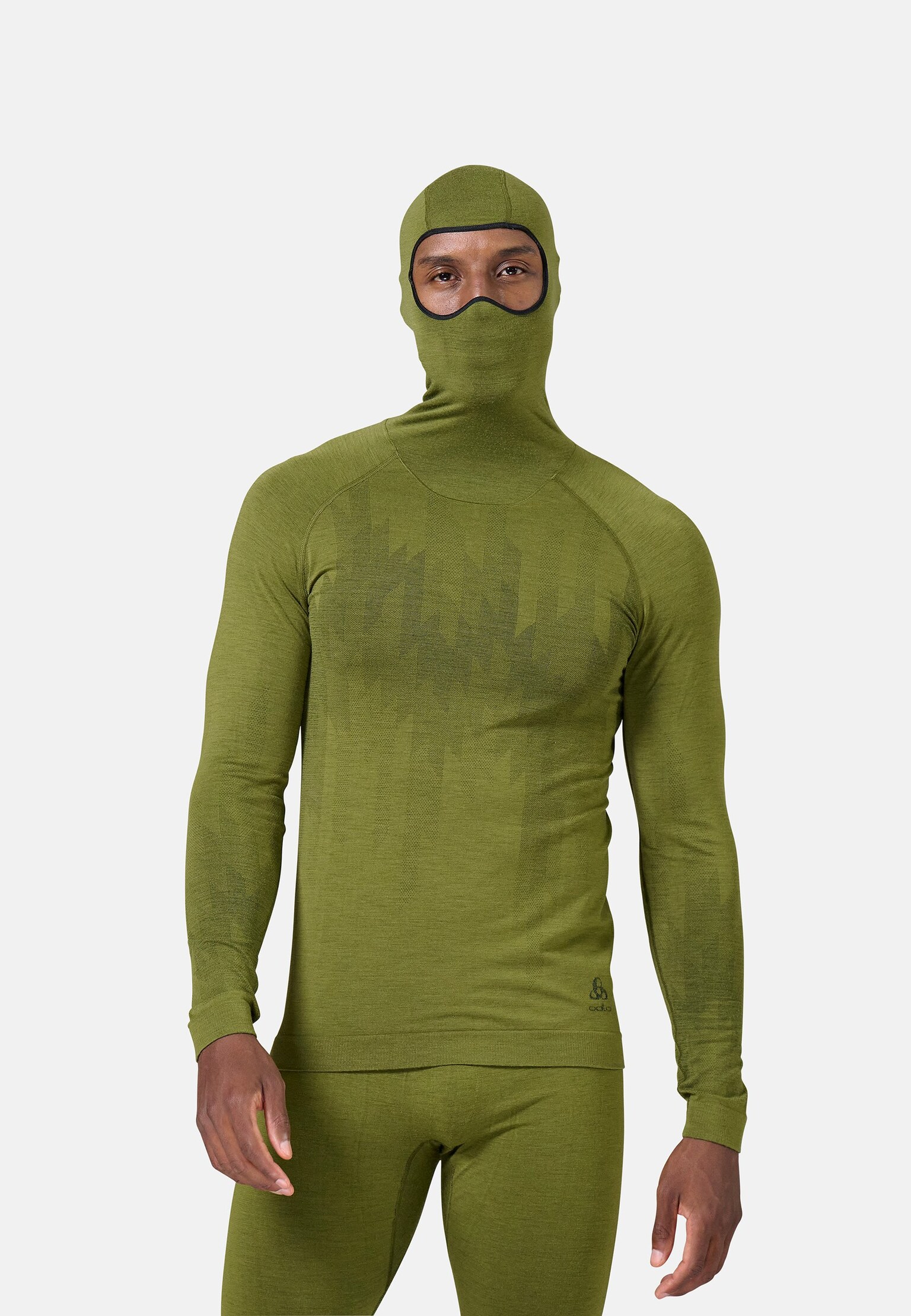 The Kinship Performance Wool Warm Base Layer with Facemask