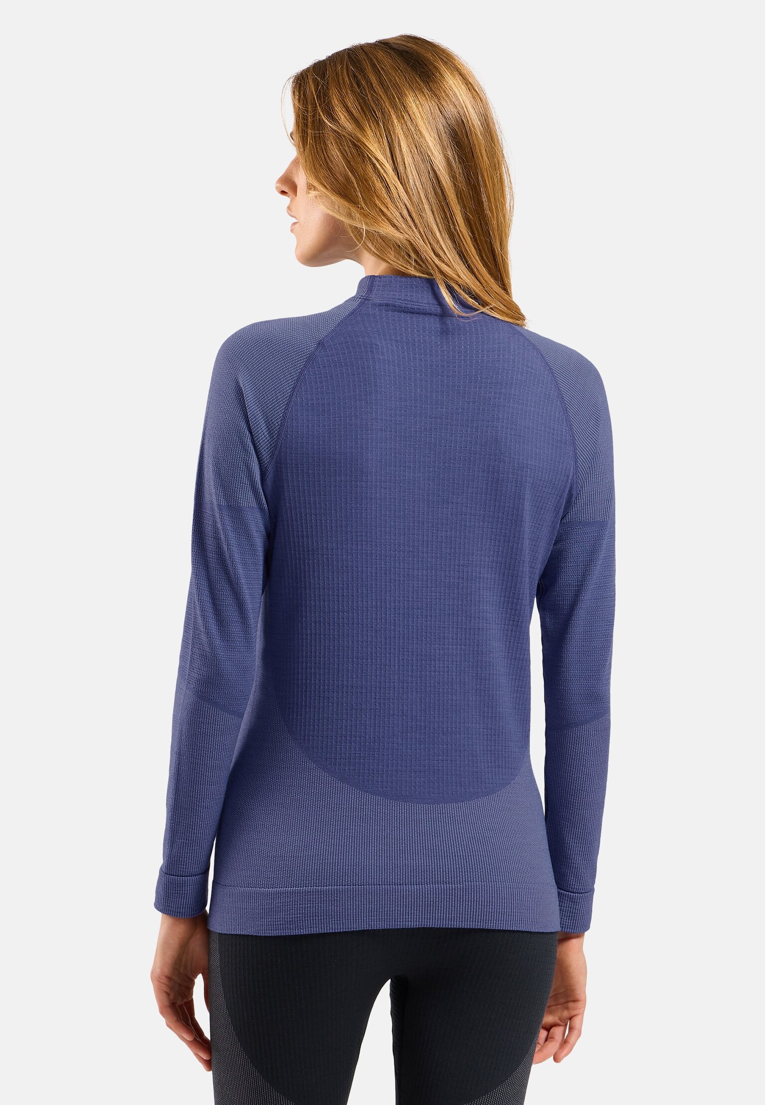 Seamless Performance Wool Funktionsshirt mit Rundhalsausschnitt