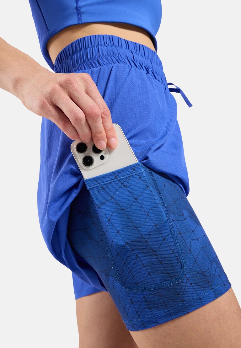 The Zeroweight 3-inch 2-in-1 hyper print running shorts