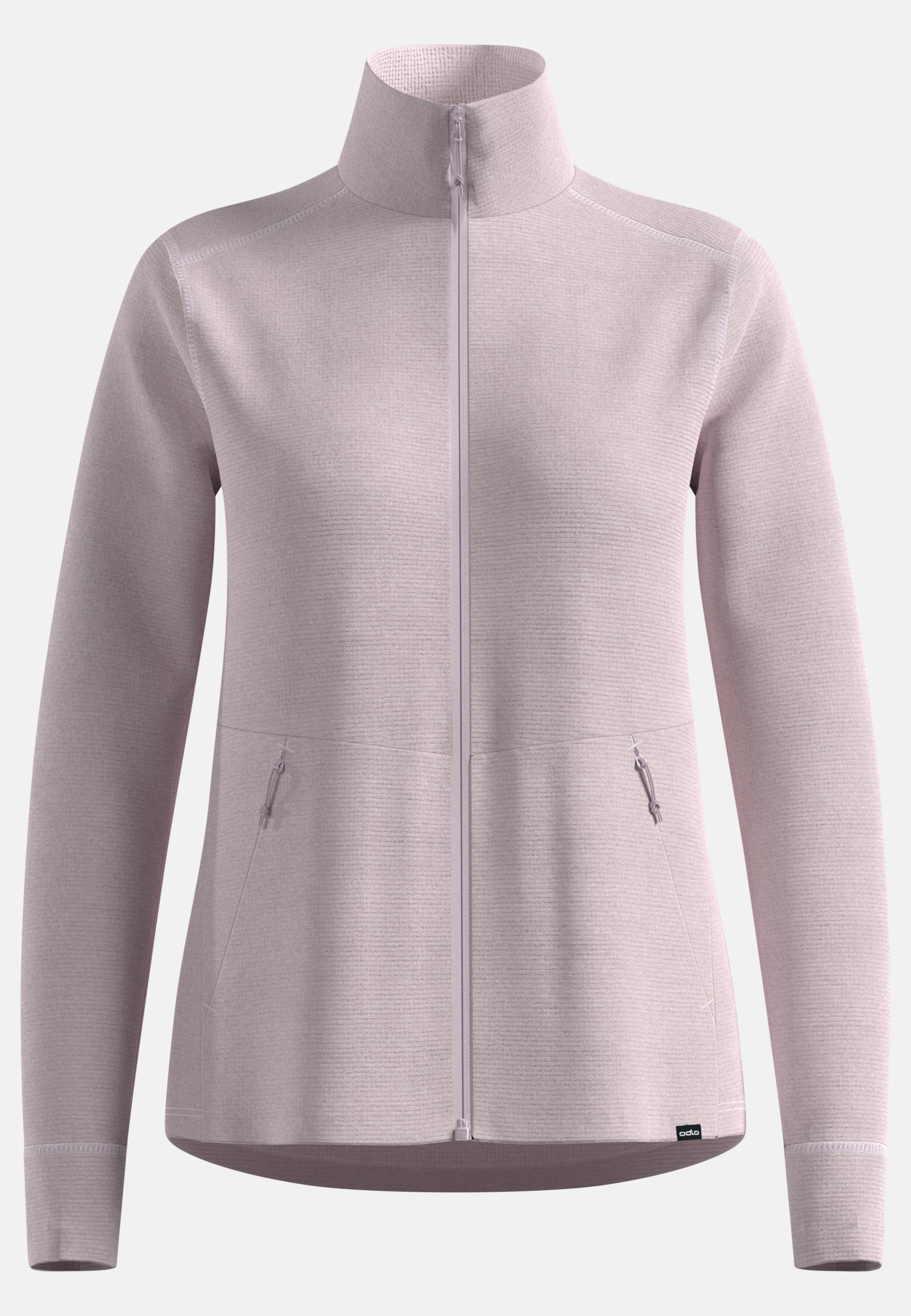 Odlo Grid Fleece Mid Layer Full-Zip für Damen - Wandern, Ski & Snow - pink, XL