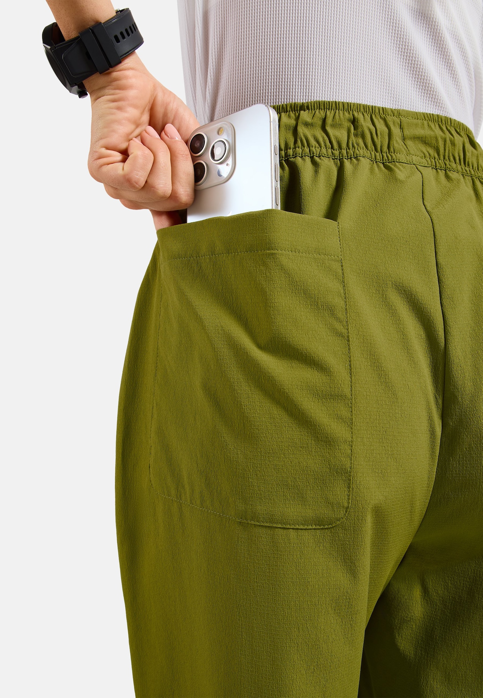 Pantalon 7/8 fuselé ultraléger en ripstop Ascent