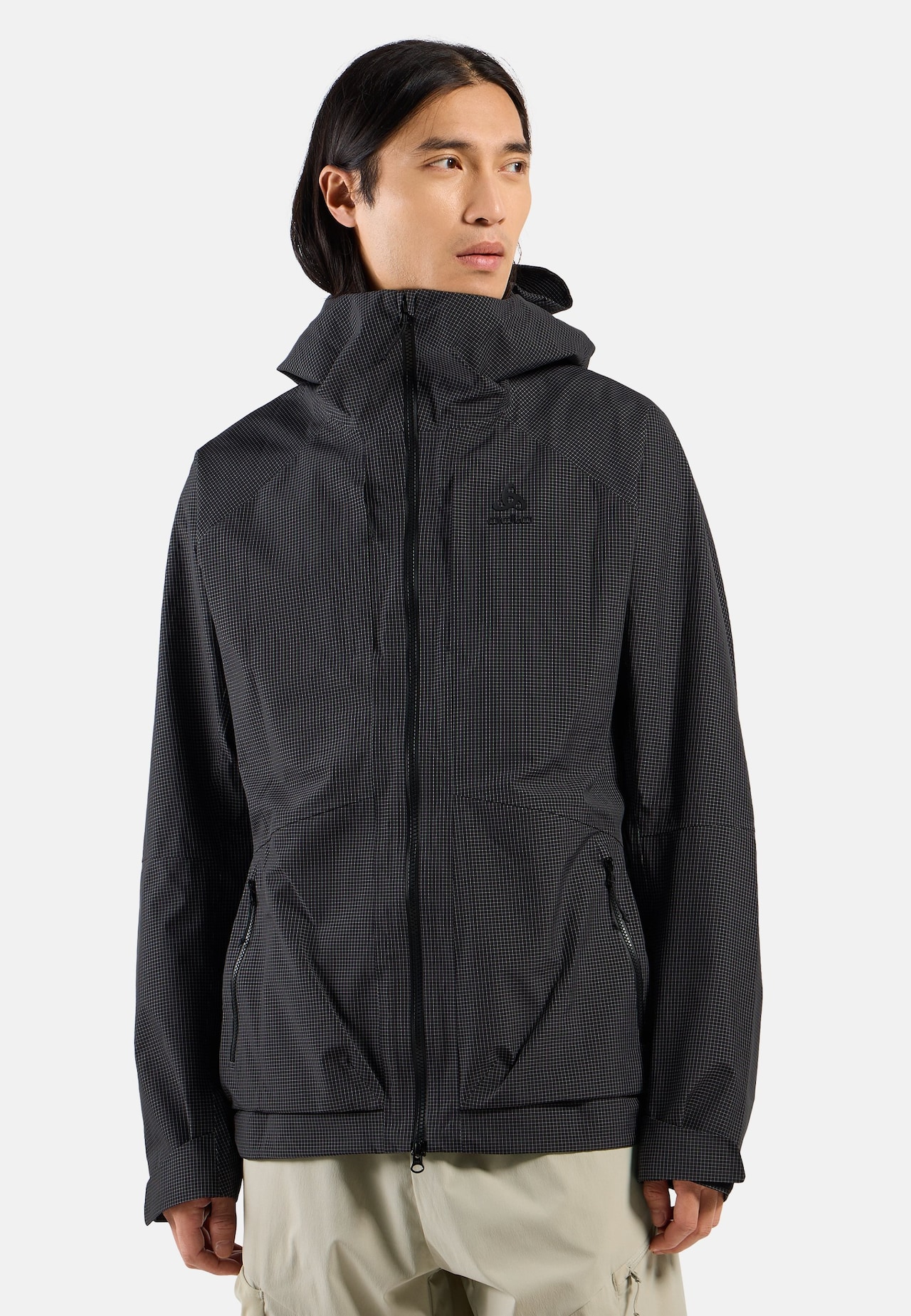 Ascent 3L Waterproof Hardshell Jacket in black | Odlo