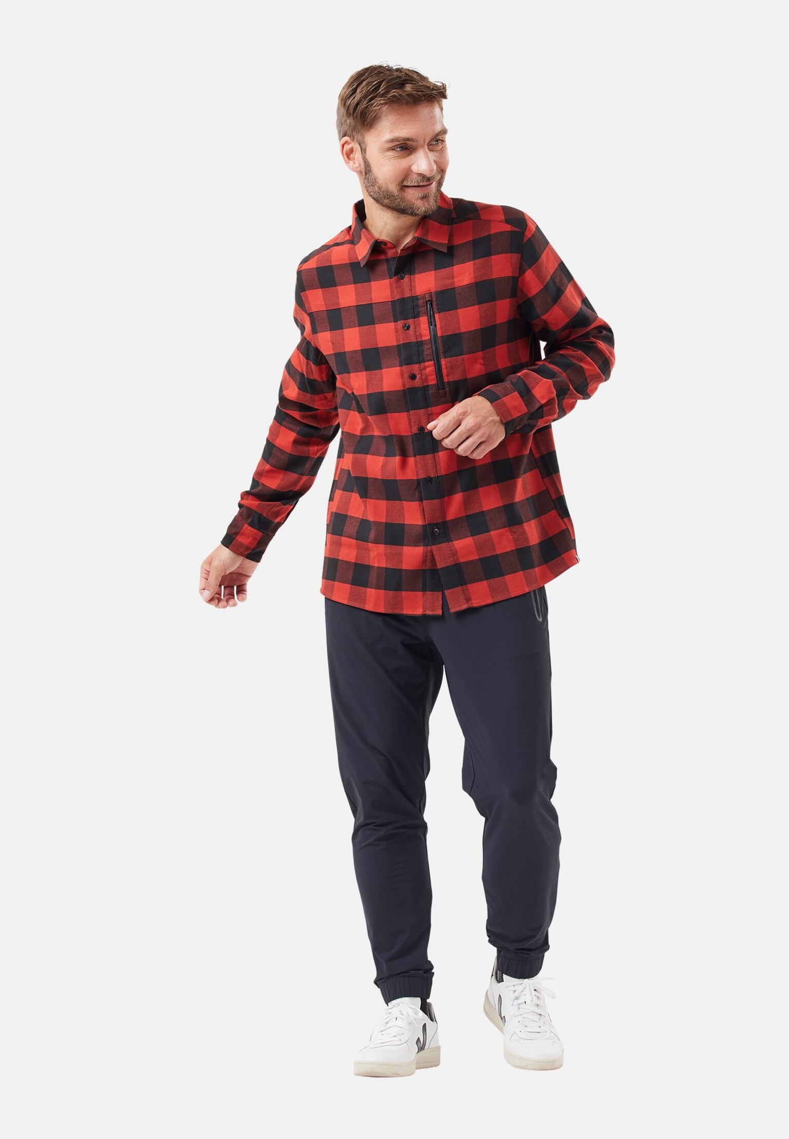 Halden Langarm-Shirt